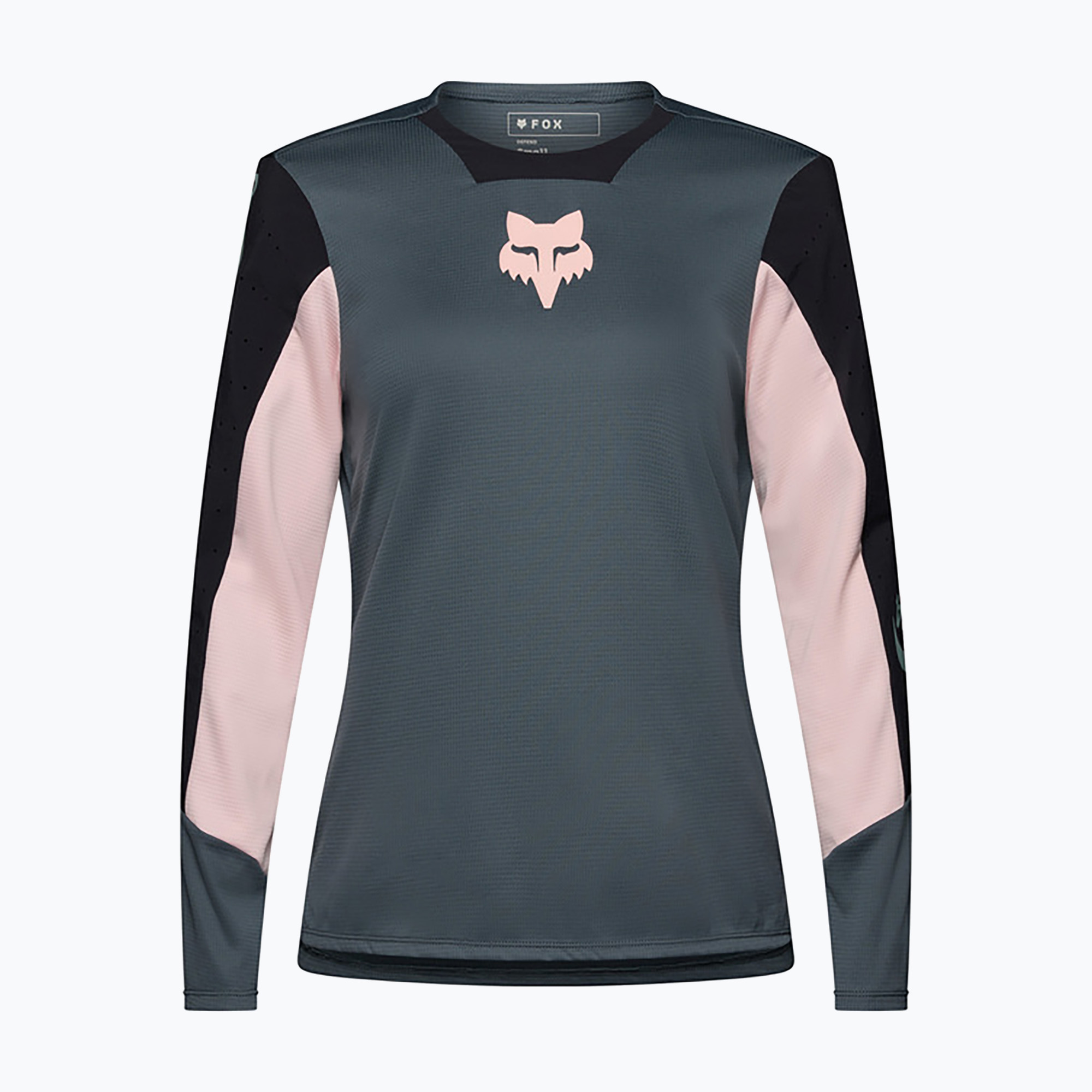 Longsleeve de ciclism pentru femei Fox Racing Defend Creation LS deep cobalt