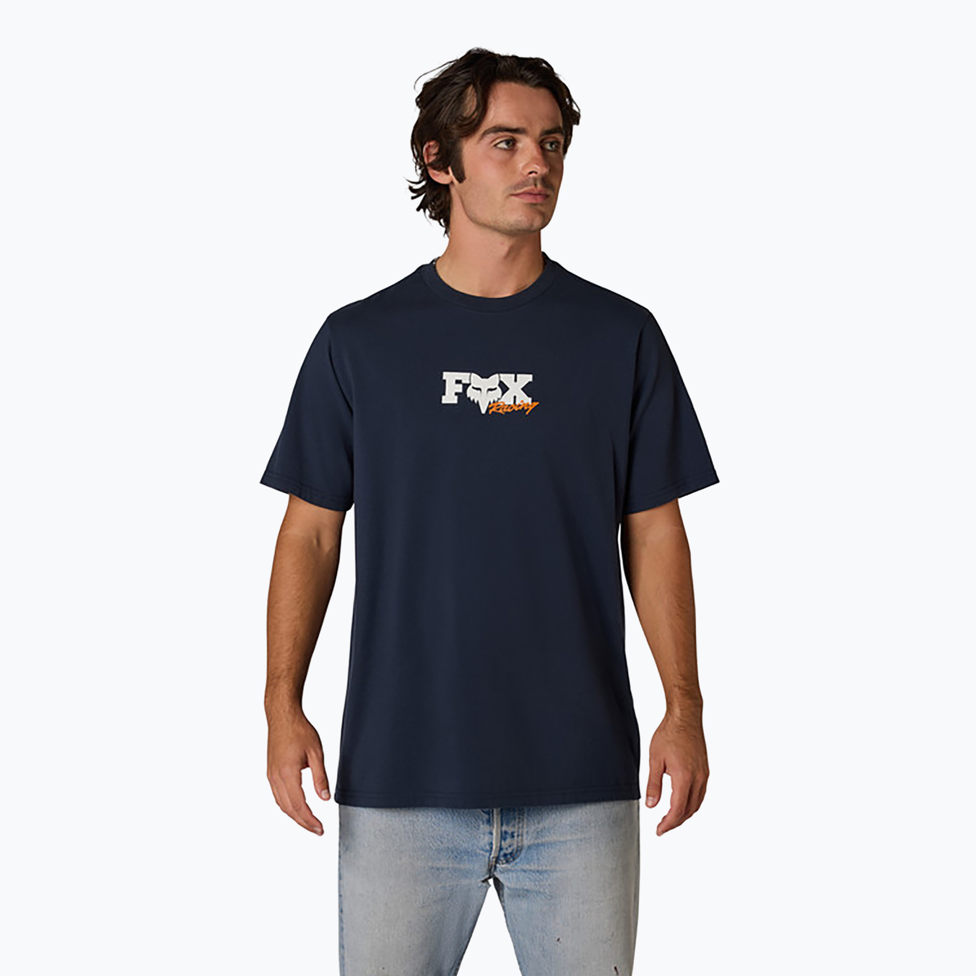 Мъжка тениска Fox Racing Checker 195 Original midnight