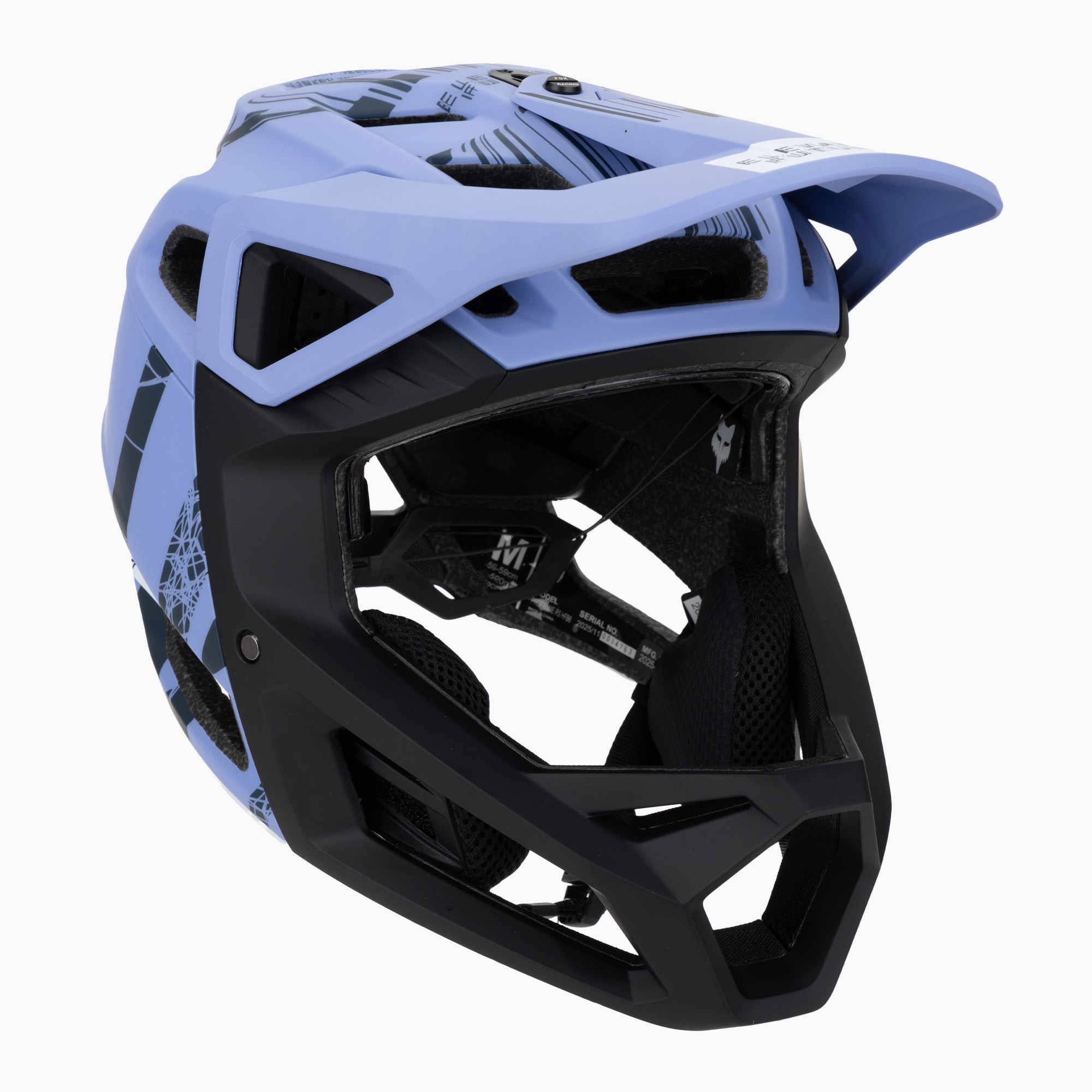 Велосипедна каска Fox Racing Proframe RS Diffuse pure dove