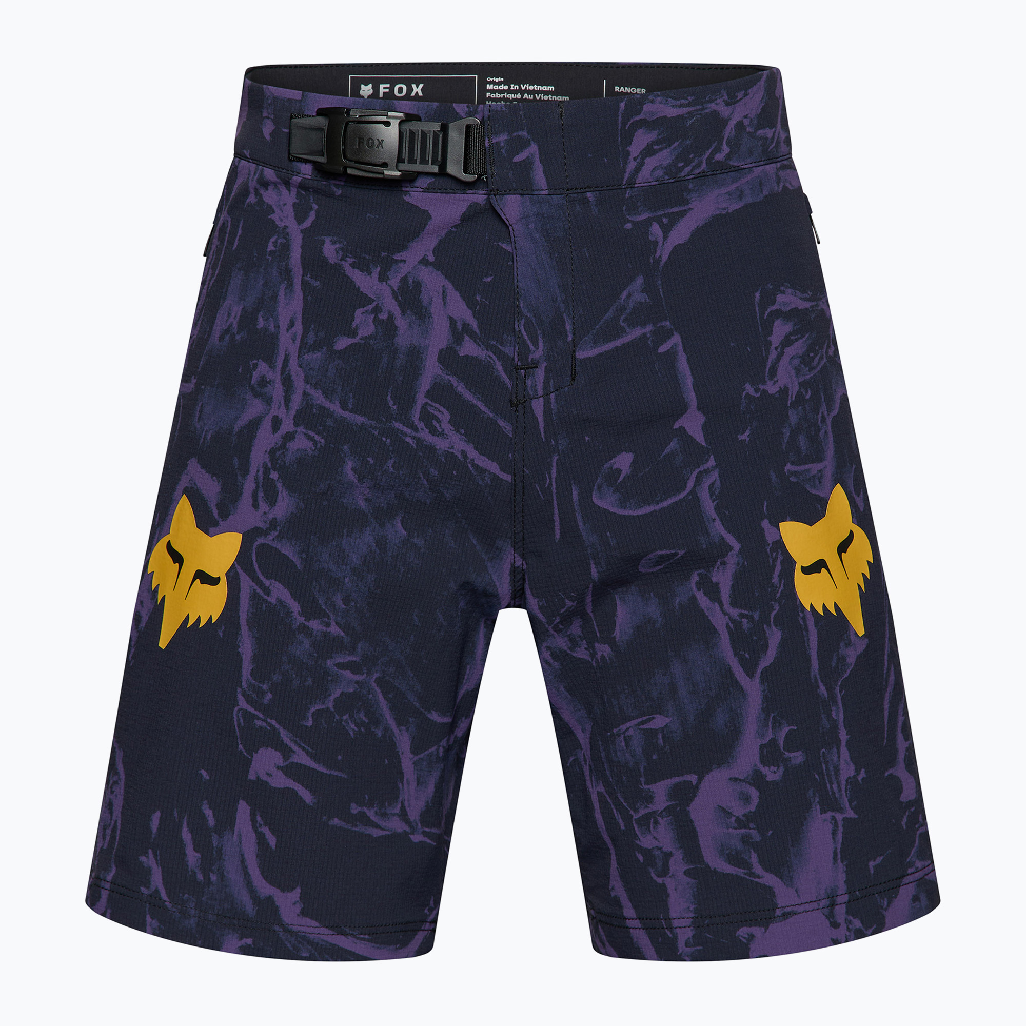 Детски шорти за колоездене Fox Racing Ranger Image Print Jr plum