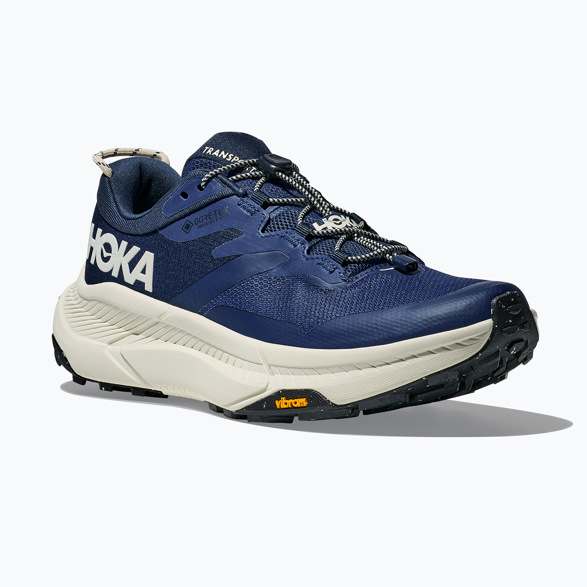 Buty trekkingowe męskie HOKA Transport GTX midnight blue/truffle salt 