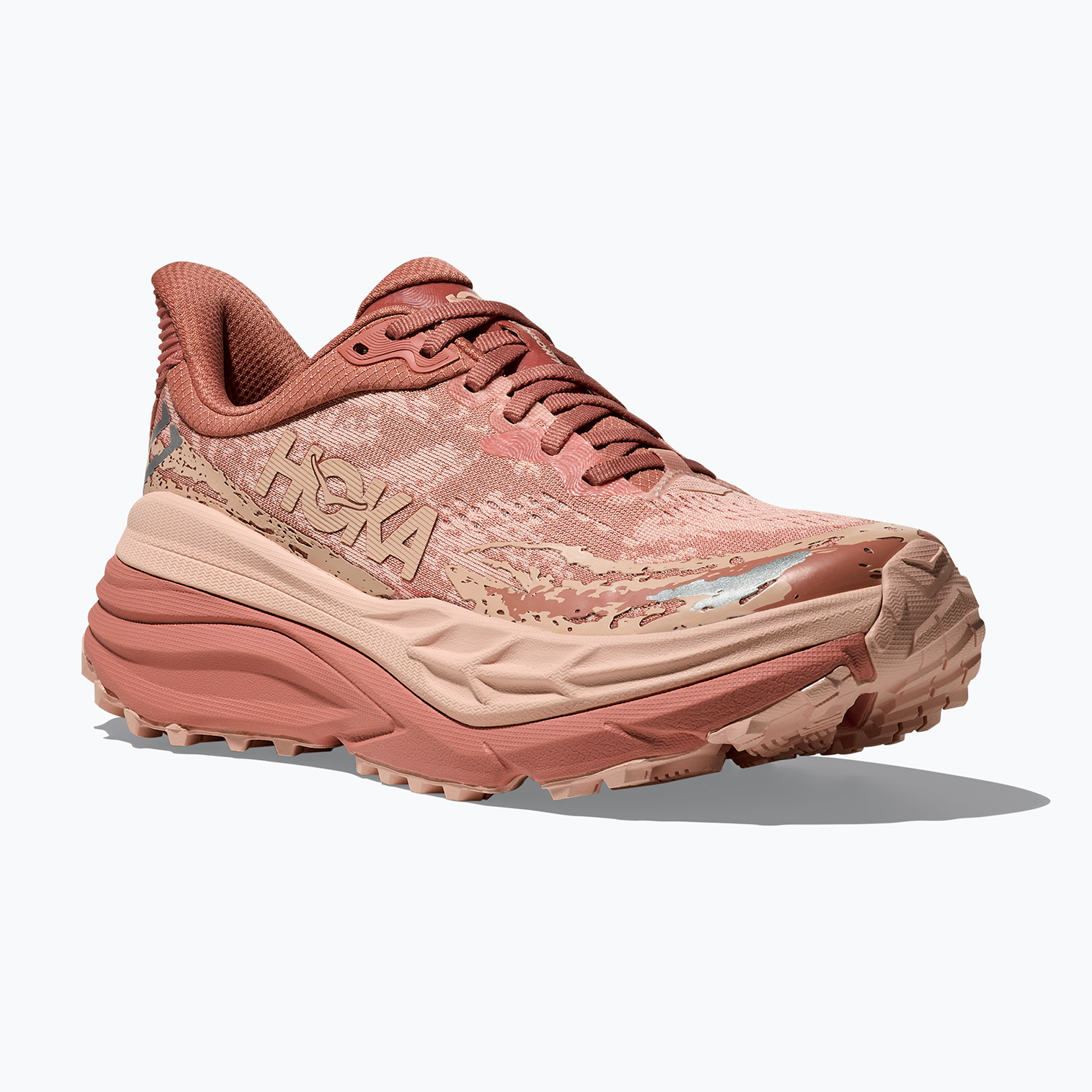 Buty do biegania damskie HOKA Stinson 7 blush/rose latte 