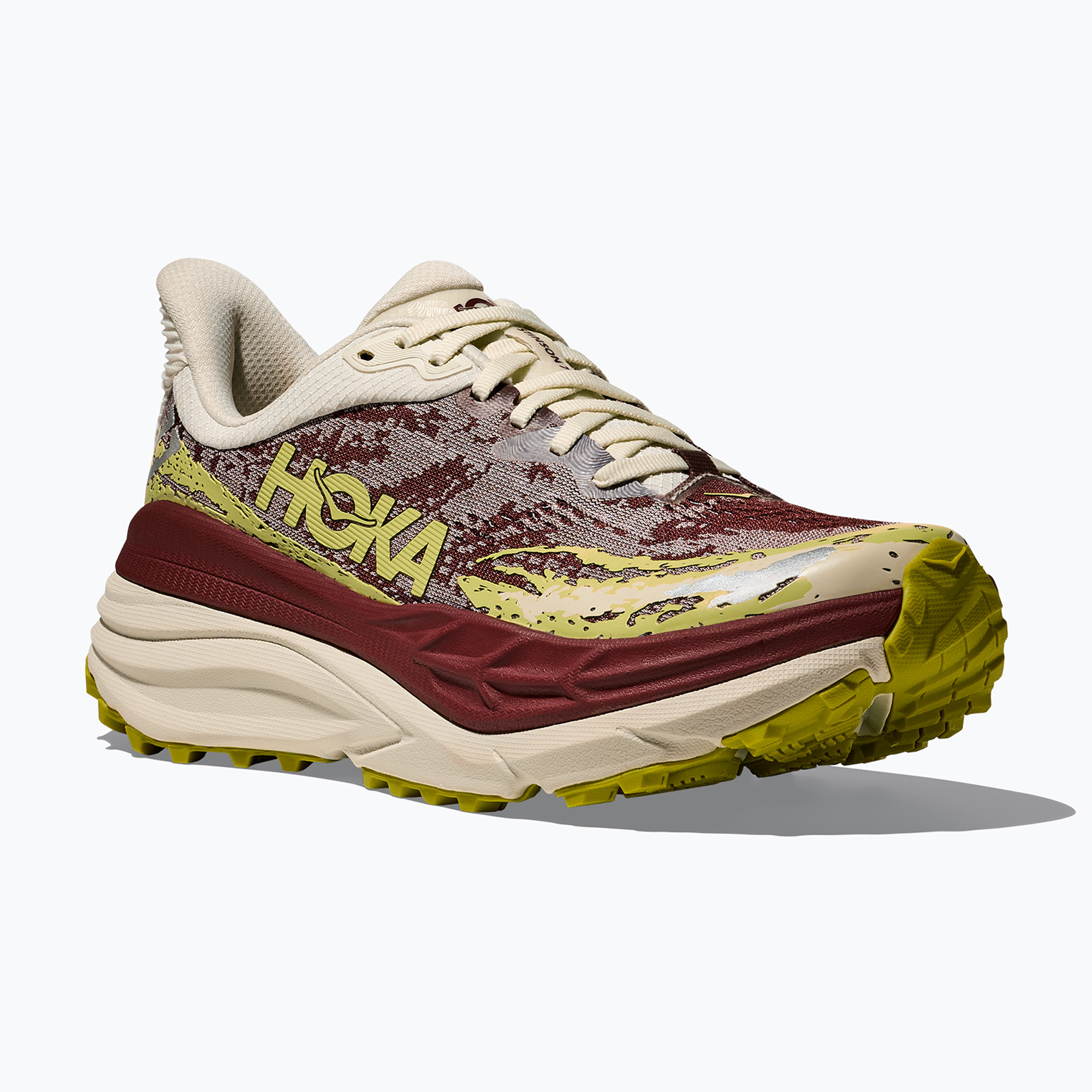 Buty do biegania damskie HOKA Stinson 7 truffle salt/dark cedar 