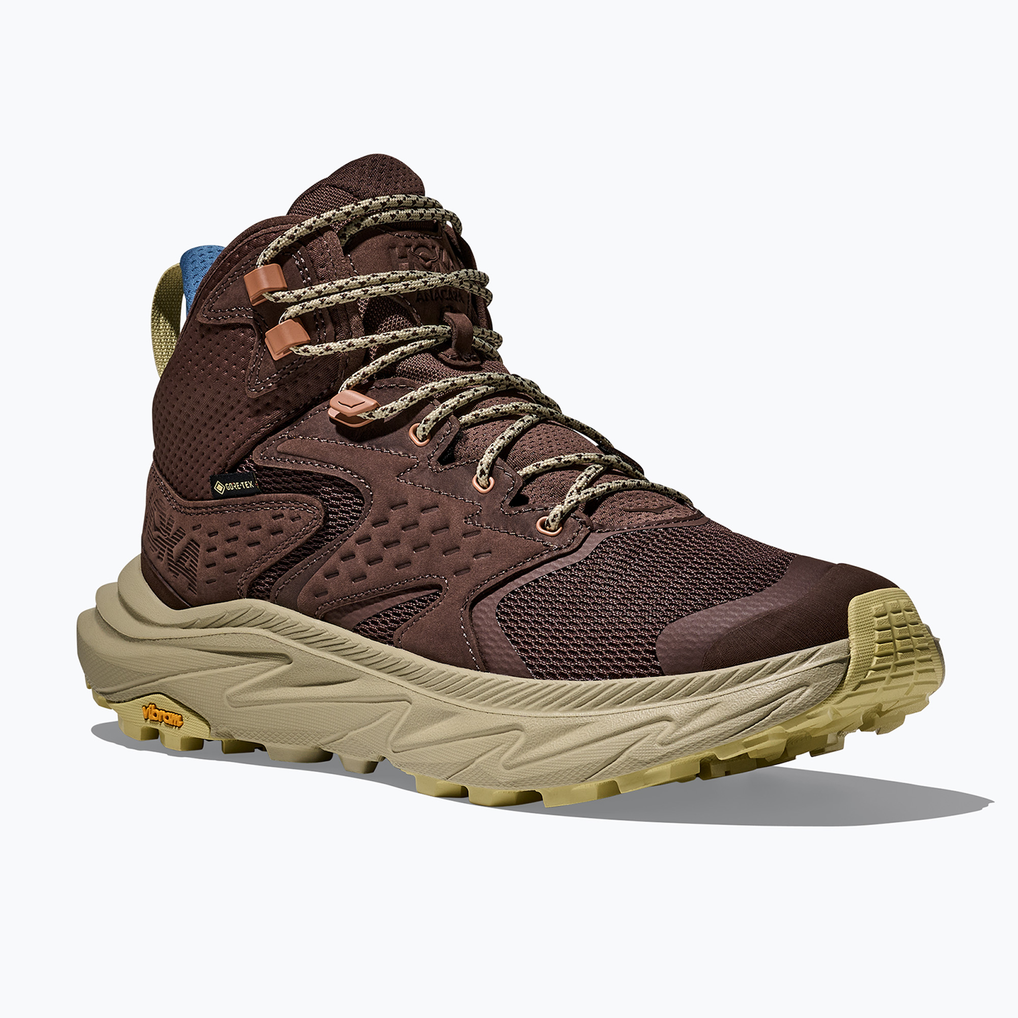 Buty turystyczne męskie HOKA Anacapa 2 Mid GTX walnut/oyster mushroom 