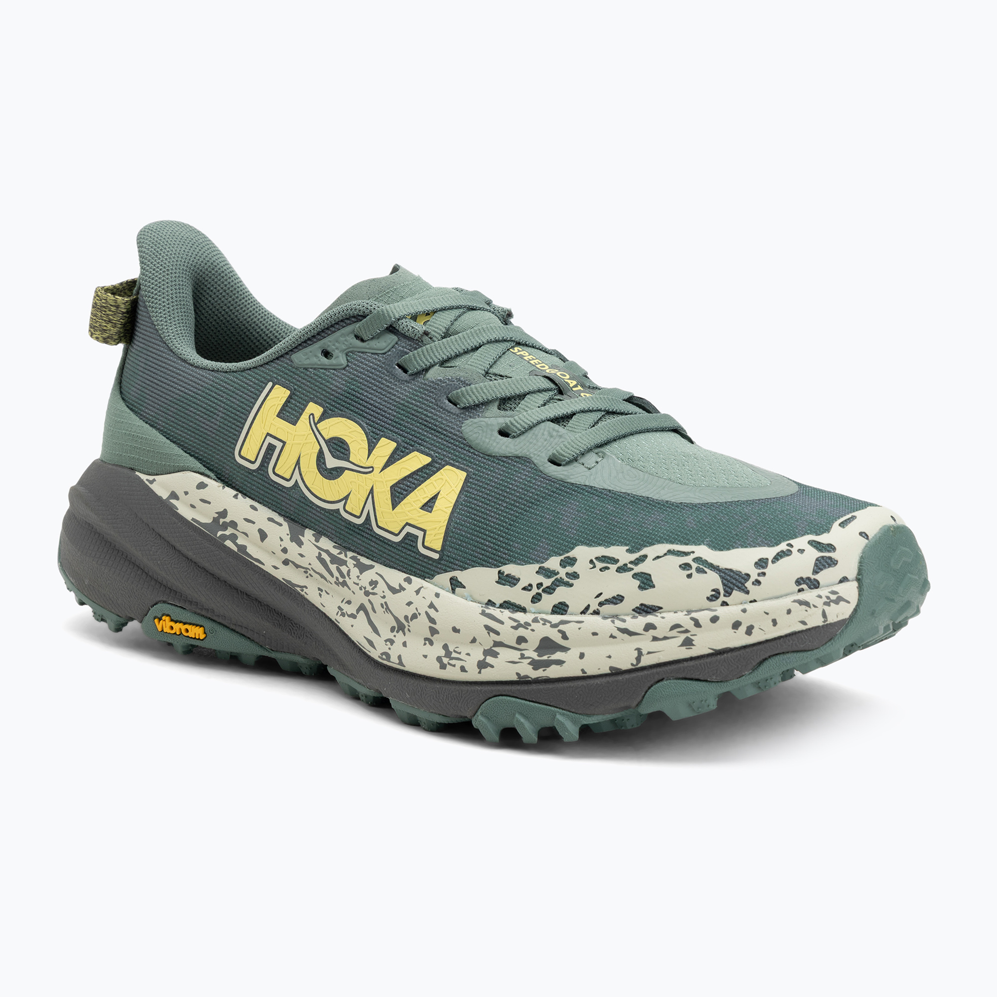 Buty do biegania męskie HOKA Speedgoat 6 fern/asphalt grey 