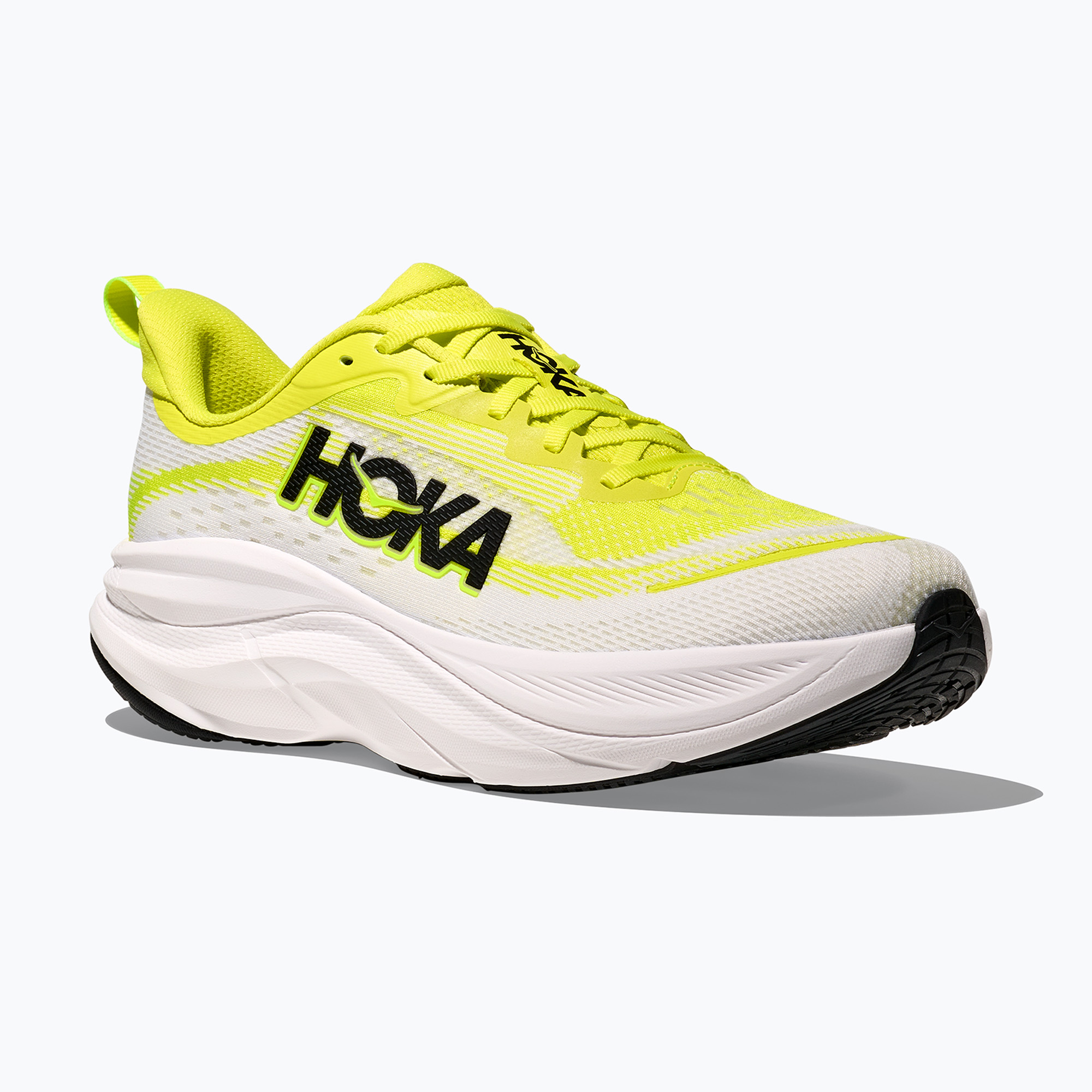 Buty do biegania męskie HOKA Skyflow neon hoka citrus/neon white 