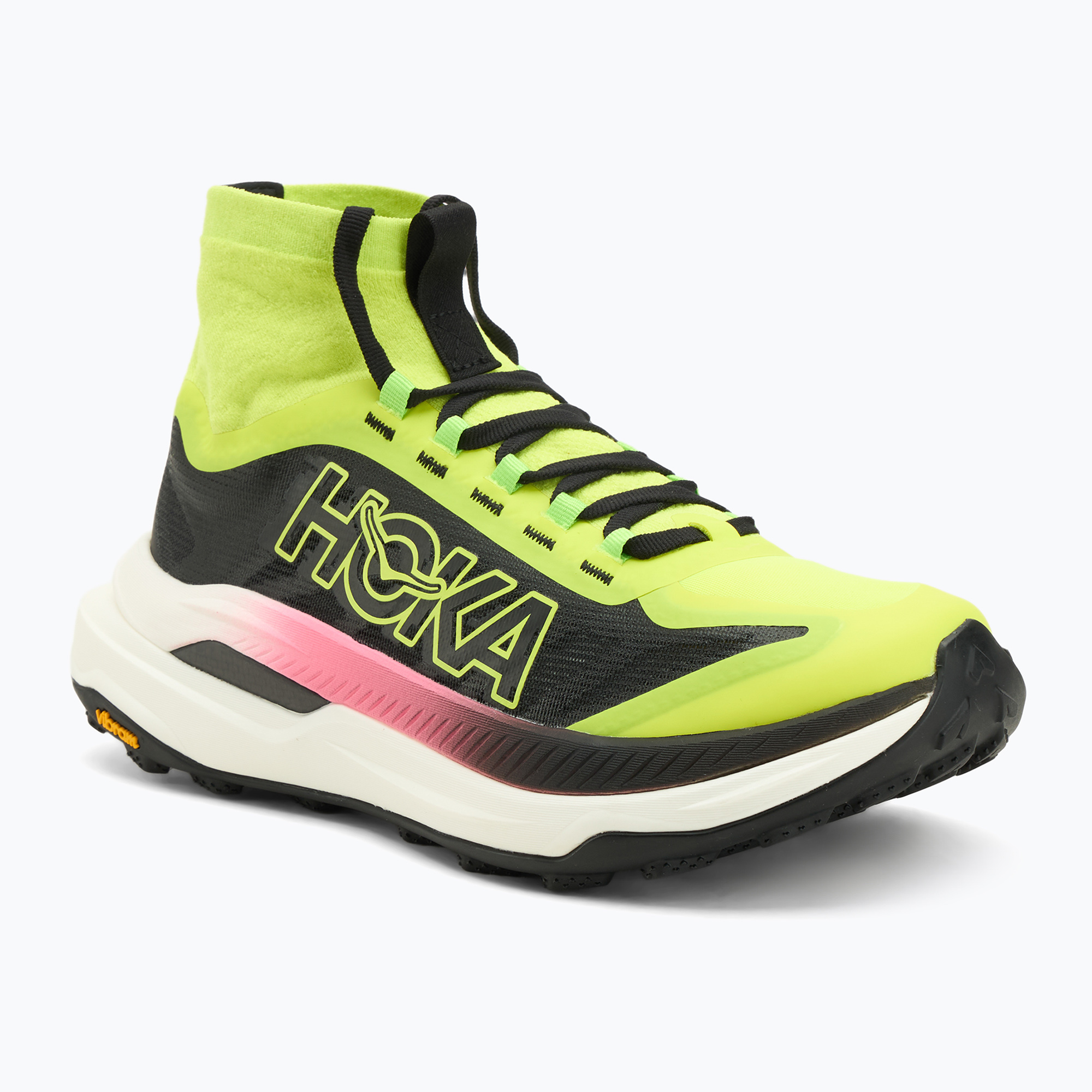 Buty do biegania męskie HOKA Tecton X 3 neon hoka citrus/black 