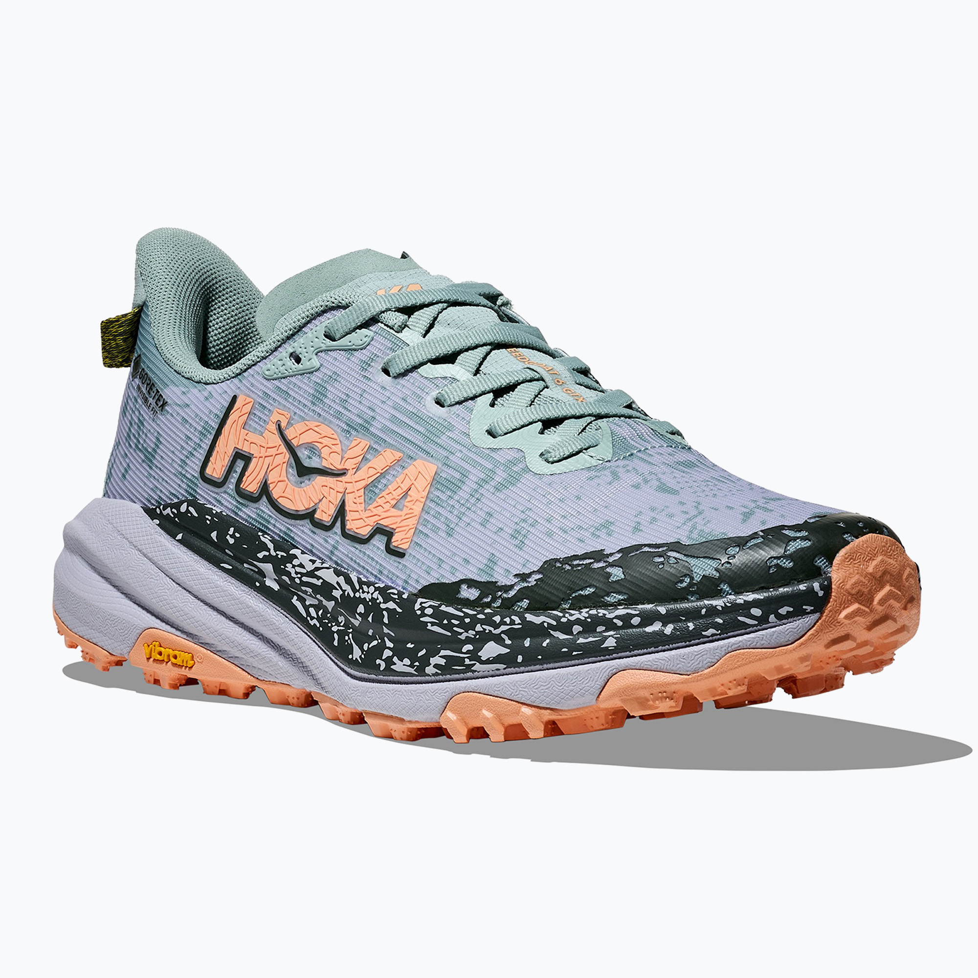 Buty do biegania damskie HOKA Speedgoat 6 GTX jade/ash grey