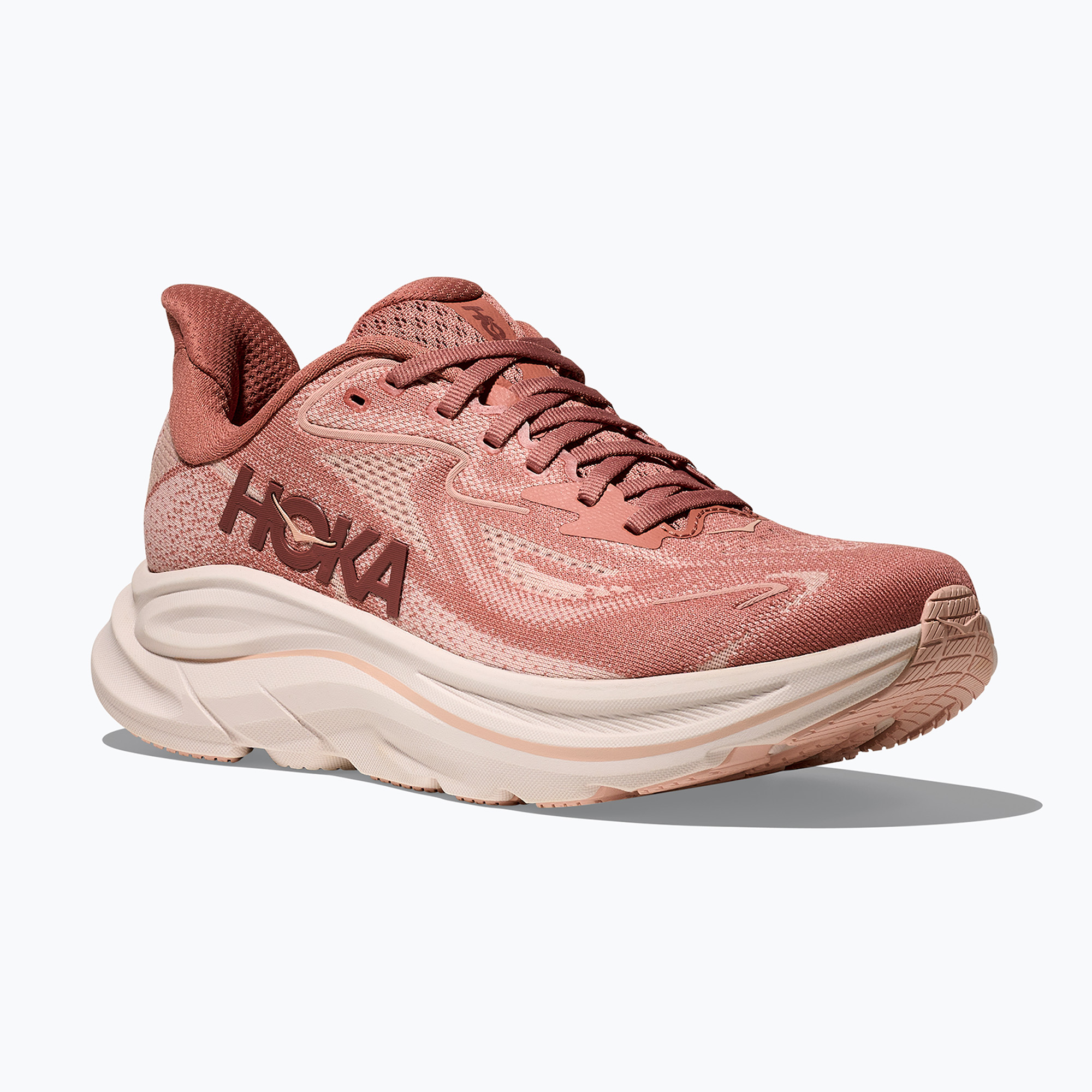 Buty do biegania damskie HOKA Clifton 10 blush/rose latte 