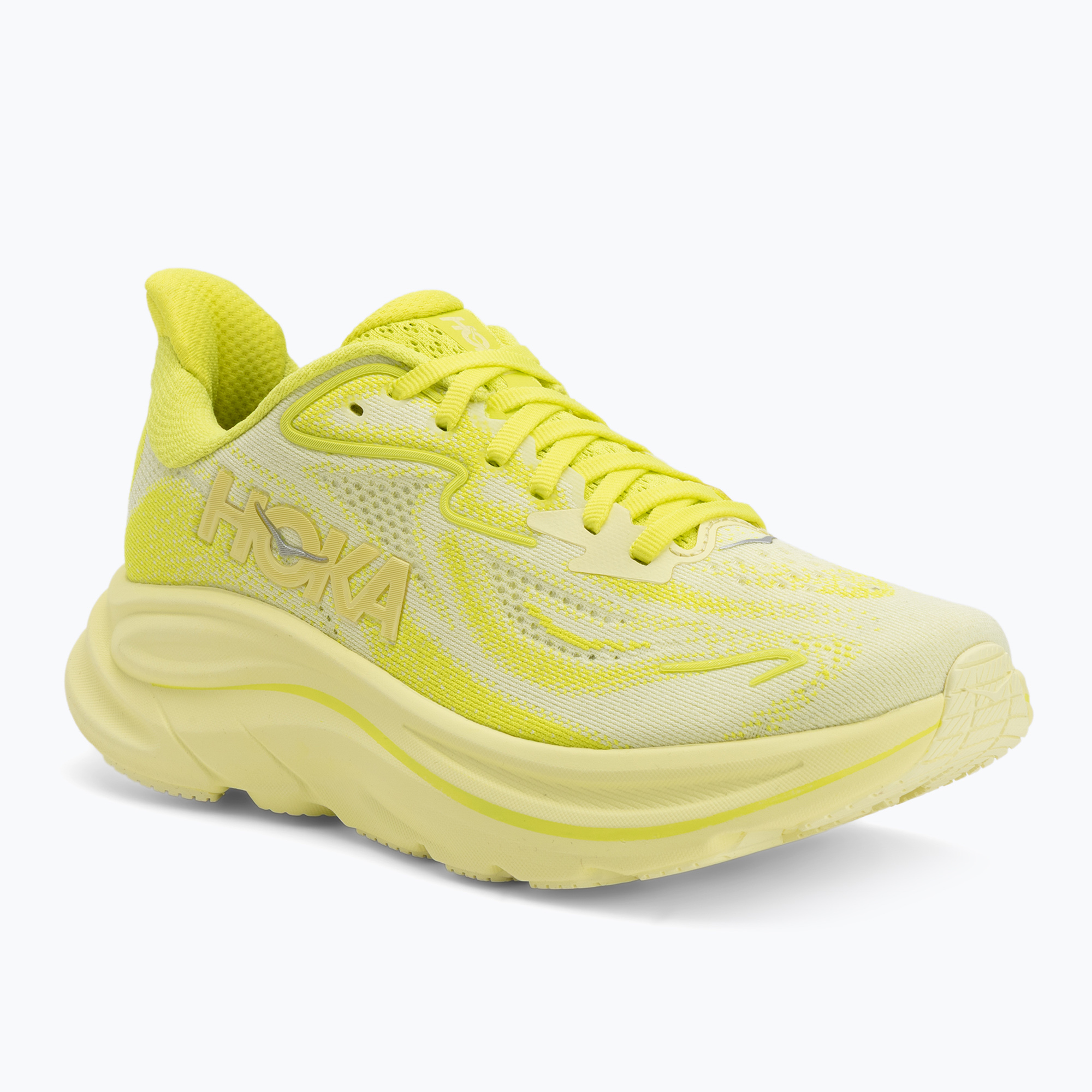 Buty do biegania damskie HOKA Clifton 10 neon hoka citrus/sunlight 