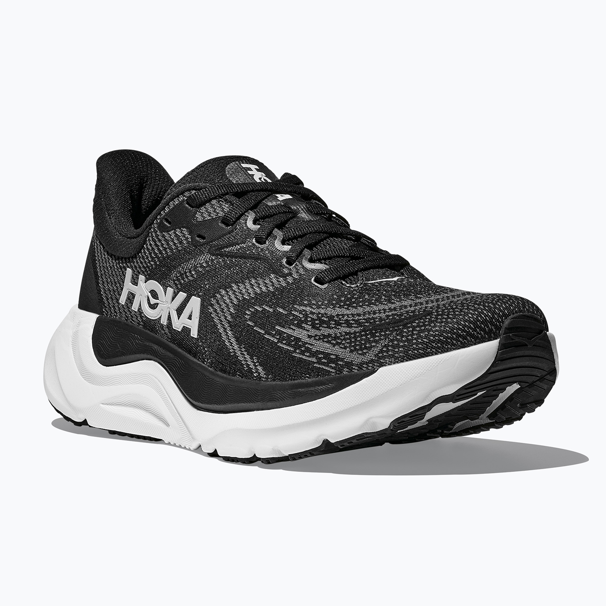Buty do biegania damskie HOKA Arahi 8 black/white 