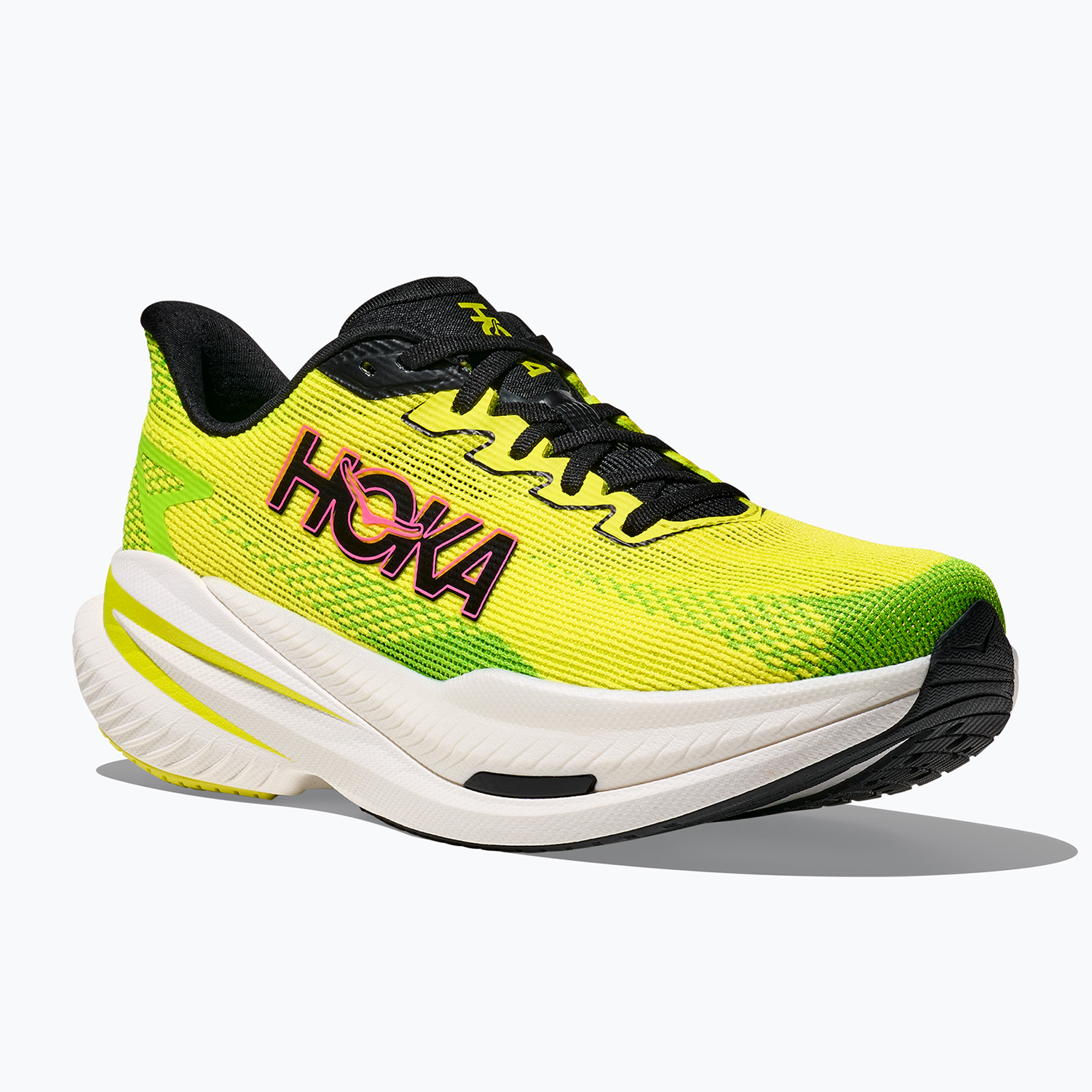 Buty do biegania męskie Hoka Mach X 3 neon hoka citrus/neon lime 
