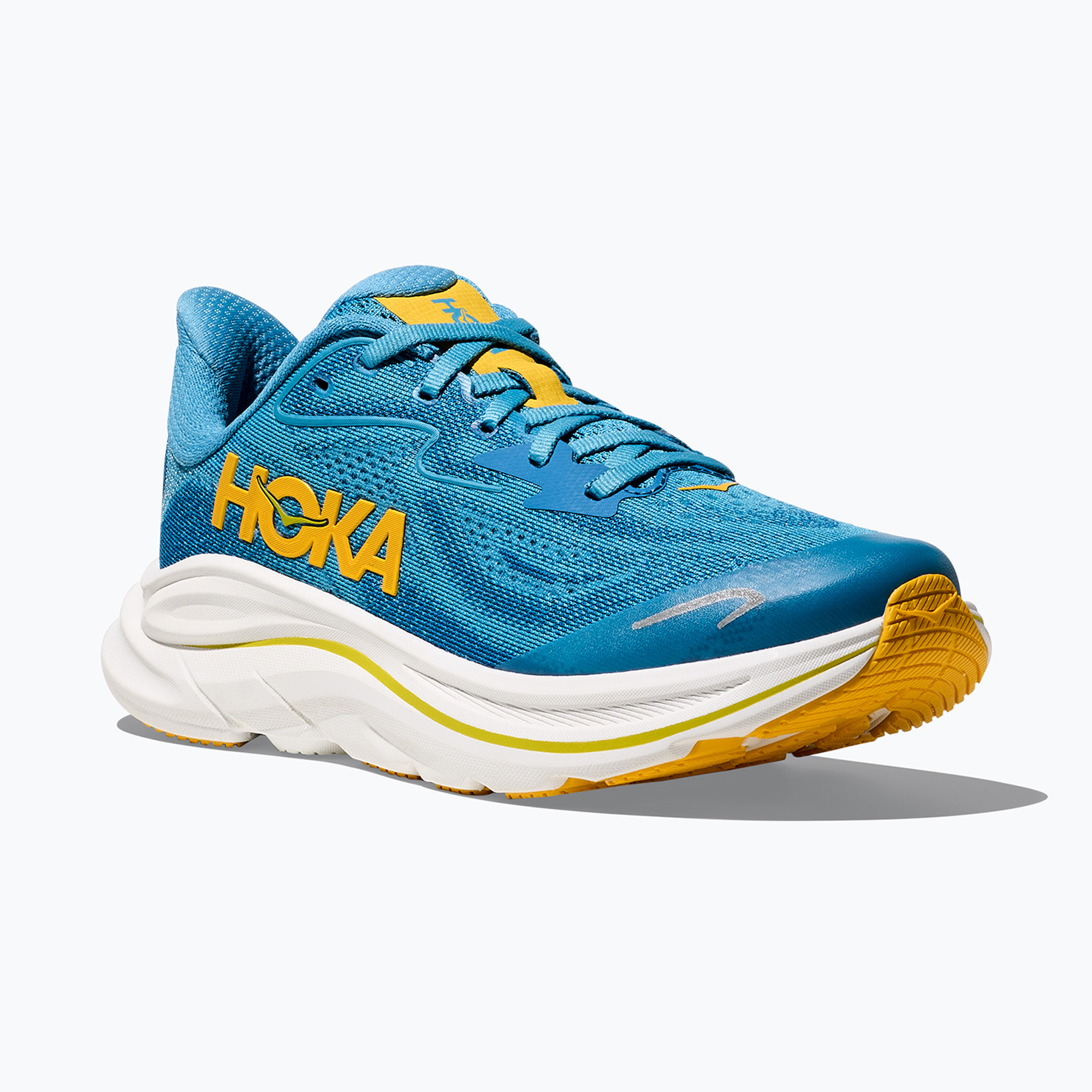 Buty do biegania dziecięce HOKA Clifton 10 alpine blue/foggy night 