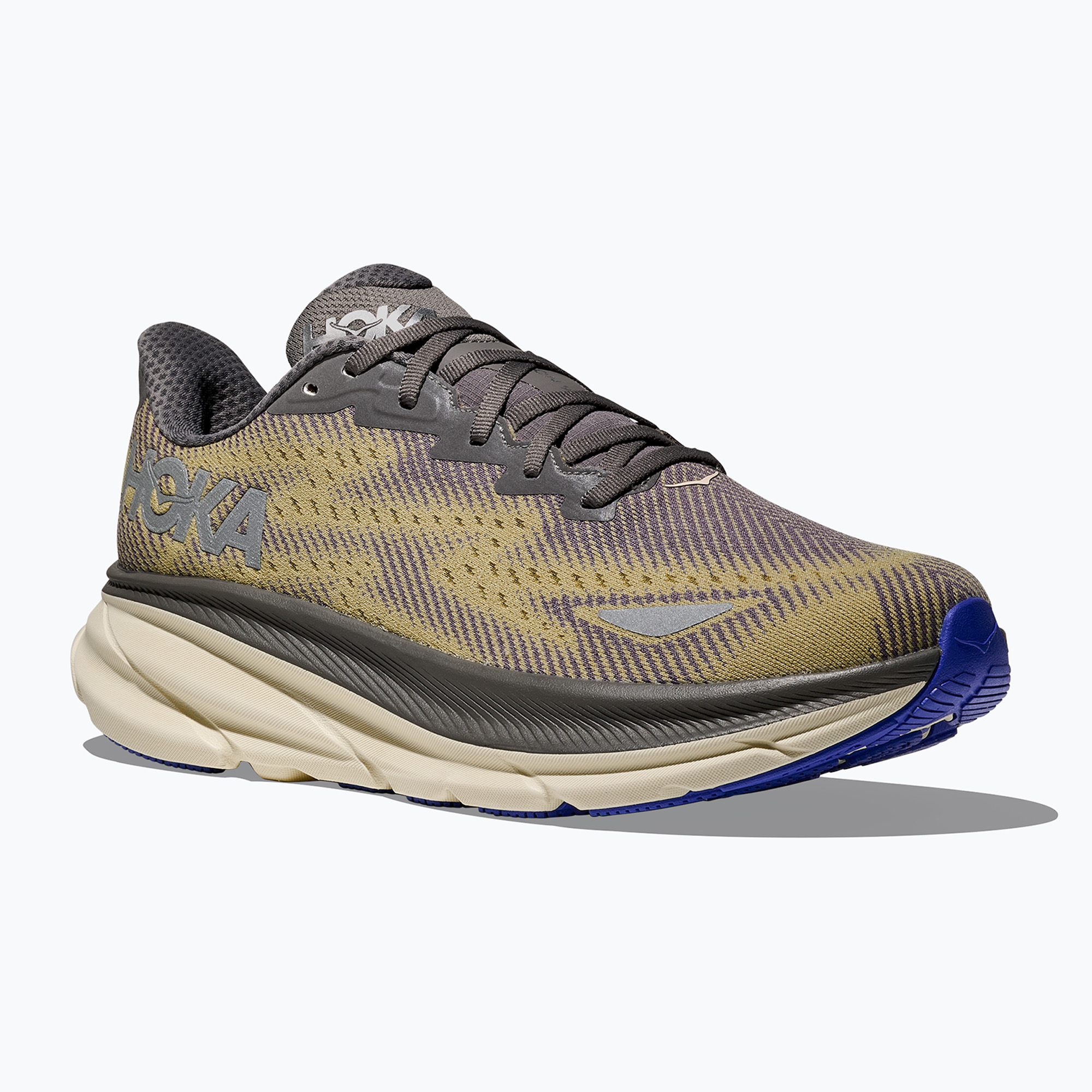 Мъжки обувки за бягане HOKA Clifton 9 GTX gravel/eggshell