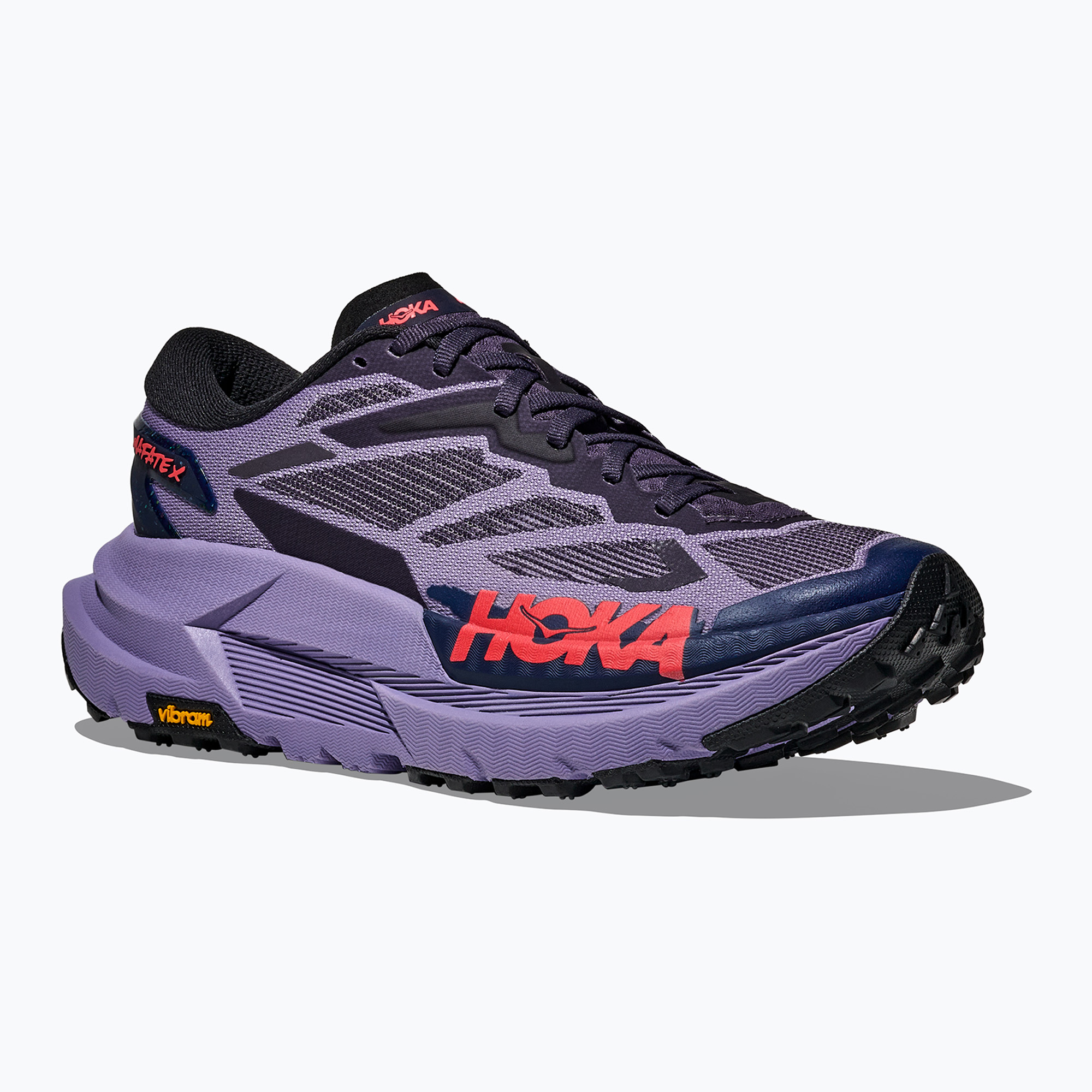 Buty do biegania damskie HOKA Mafate X berry jam/squid ink 