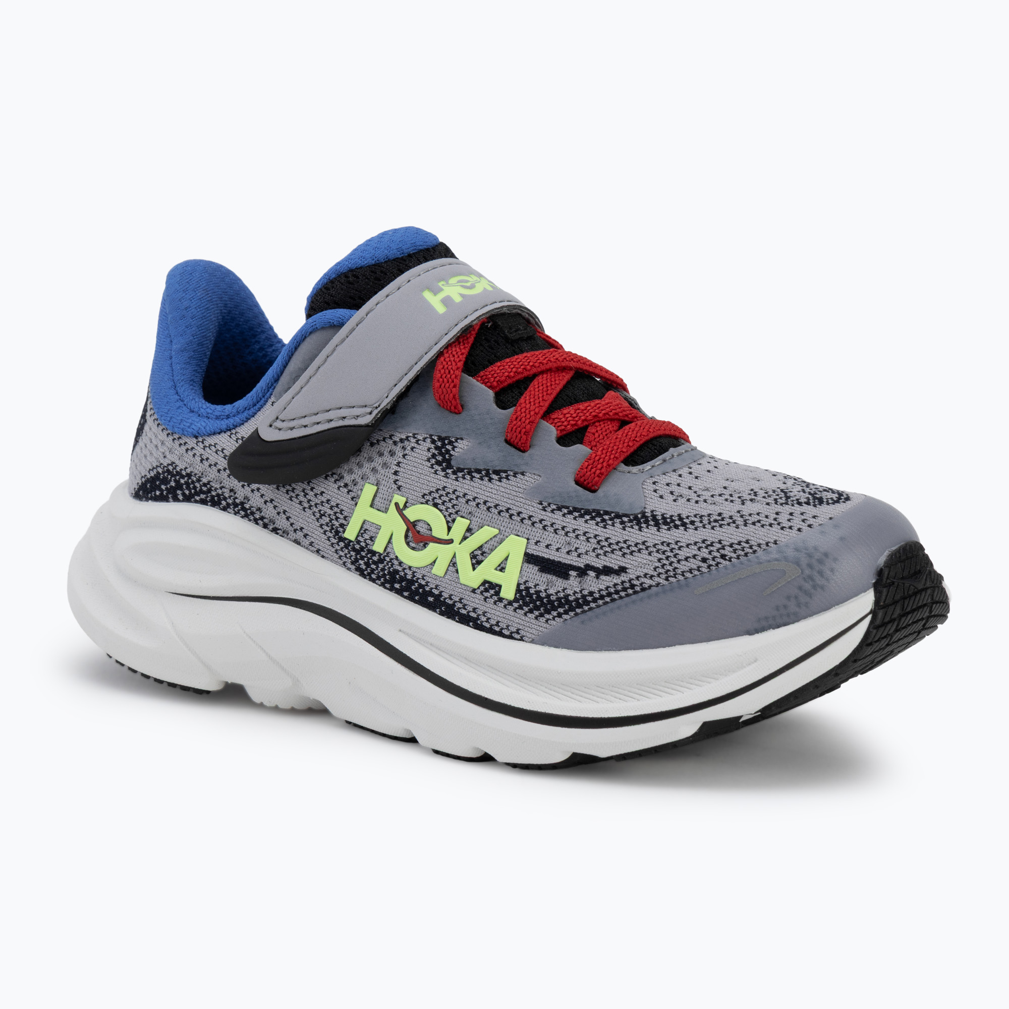 Детски обувки за бягане HOKA Clifton 10 foggy grey/black