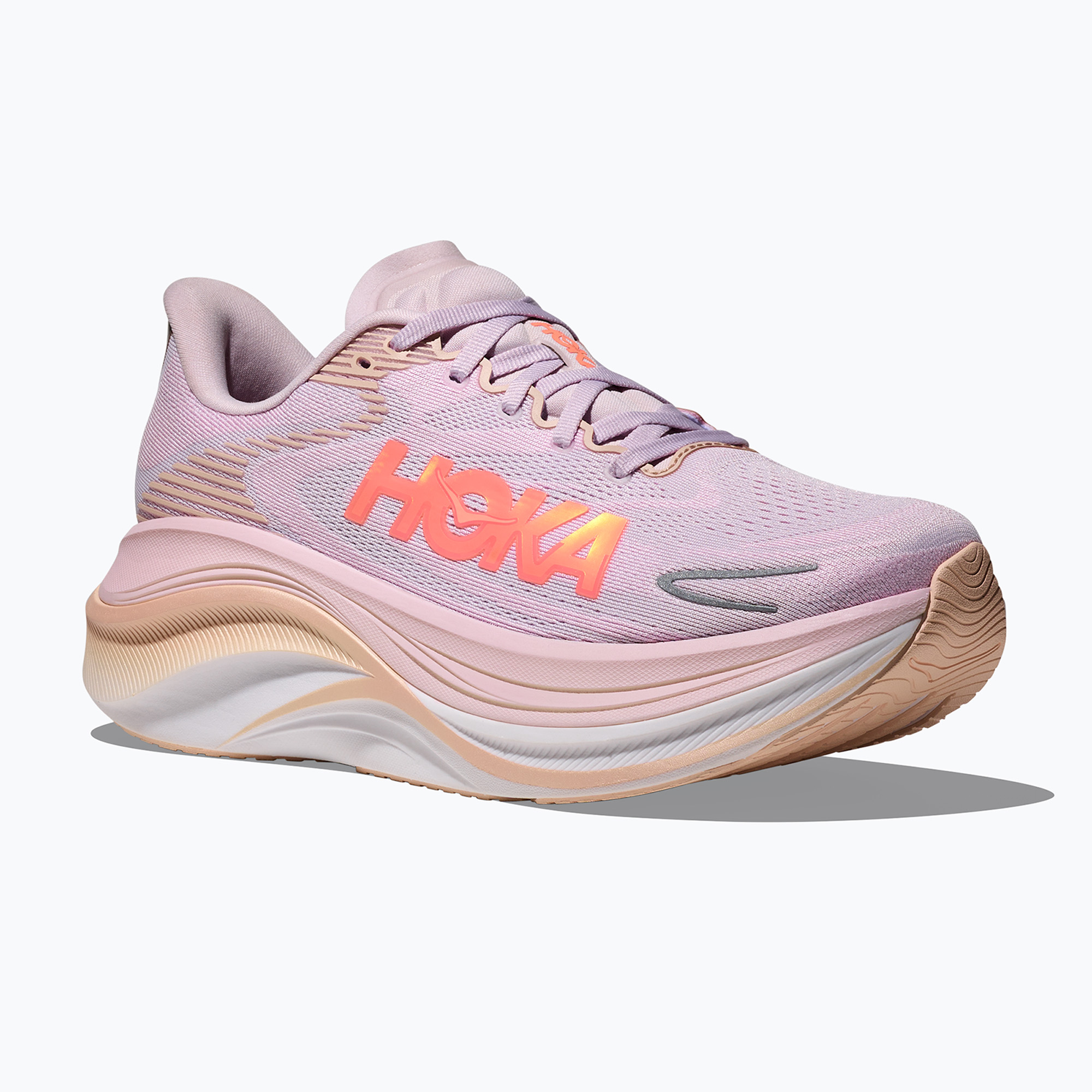 Buty do biegania damskie HOKA Skyward X 2 lilac cream/tangerine glow 