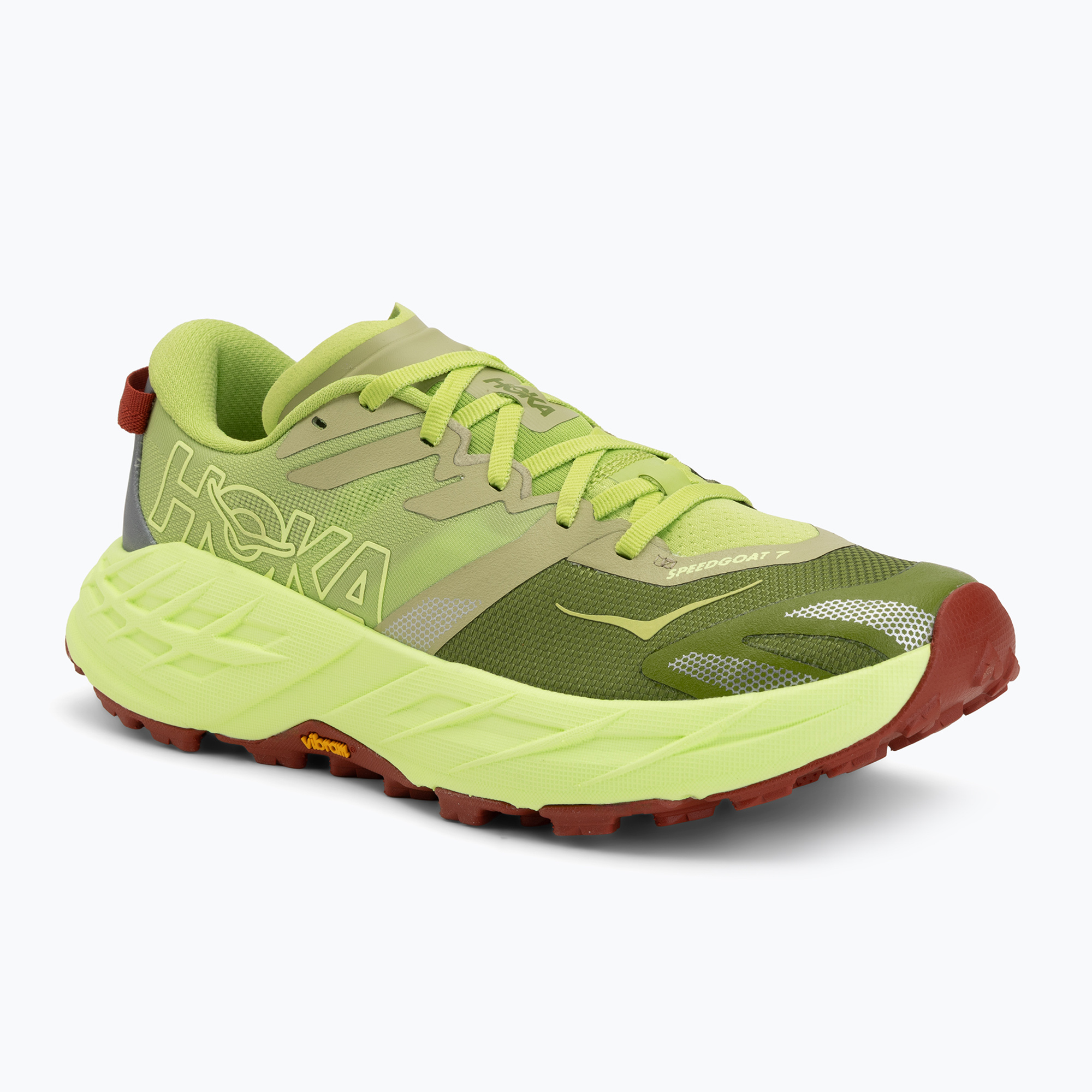 Мъжки обувки за бягане HOKA Speedgoat 7 kiwi/neon tuzu