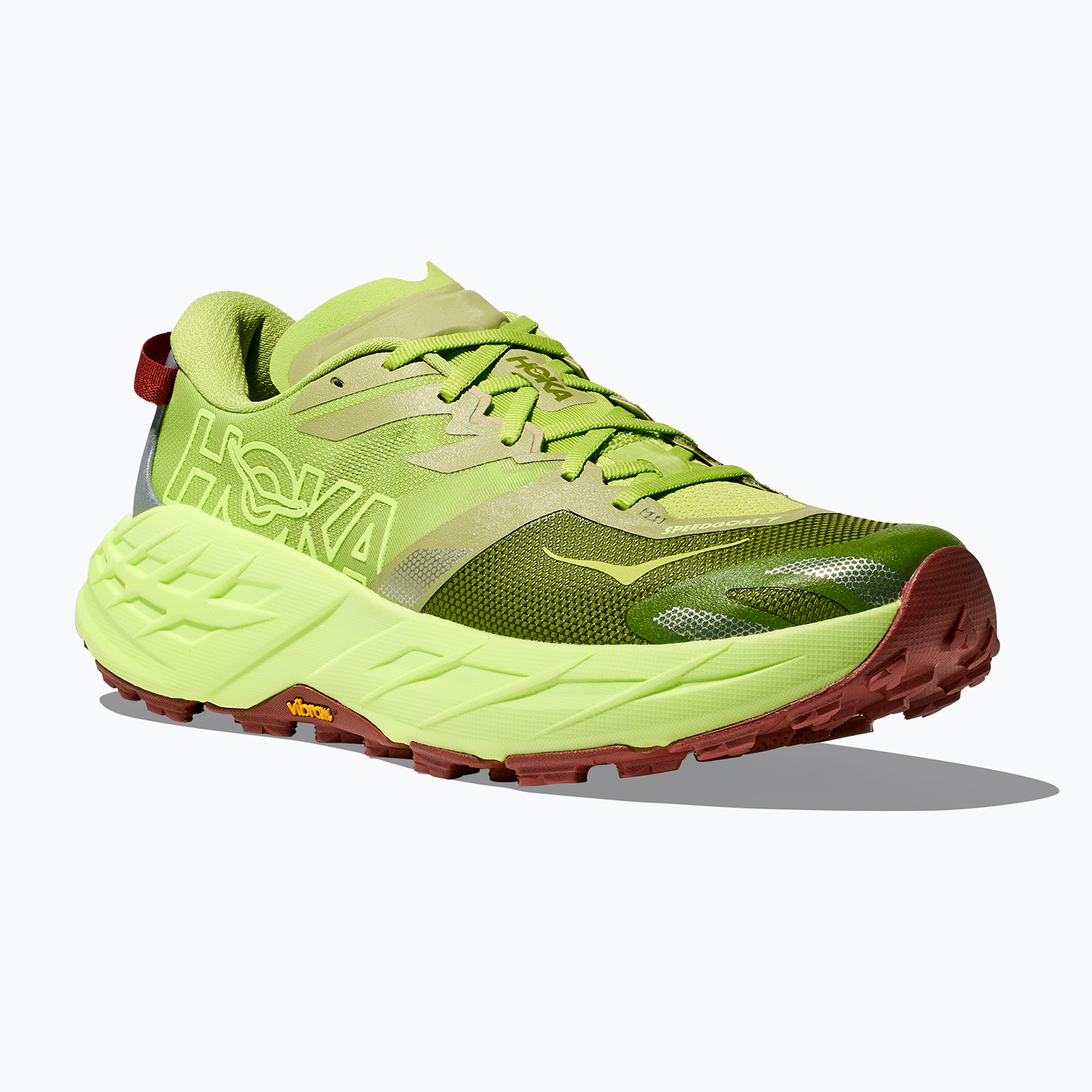 Buty do biegania męskie HOKA Speedgoat 7 kiwi/neon tuzu