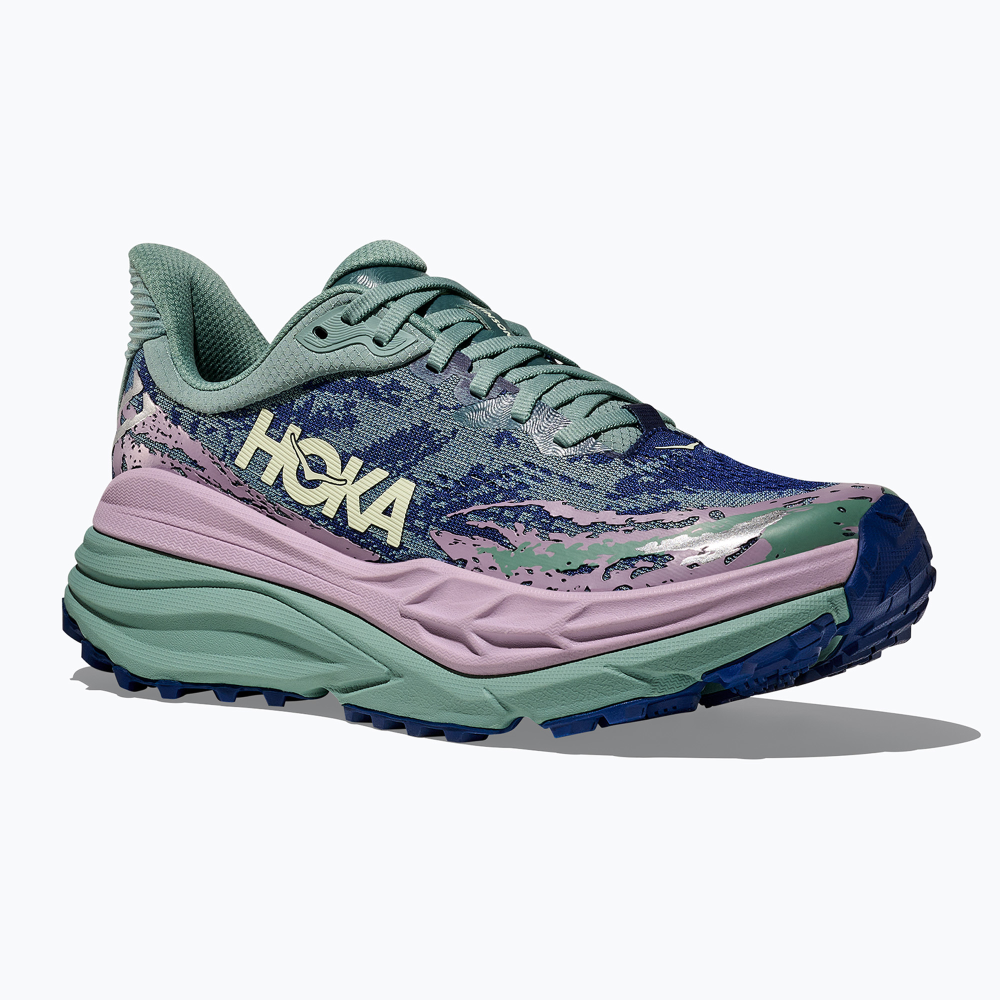 Дамски обувки за бягане HOKA Stinson 7 rosemary/fragrant lilac