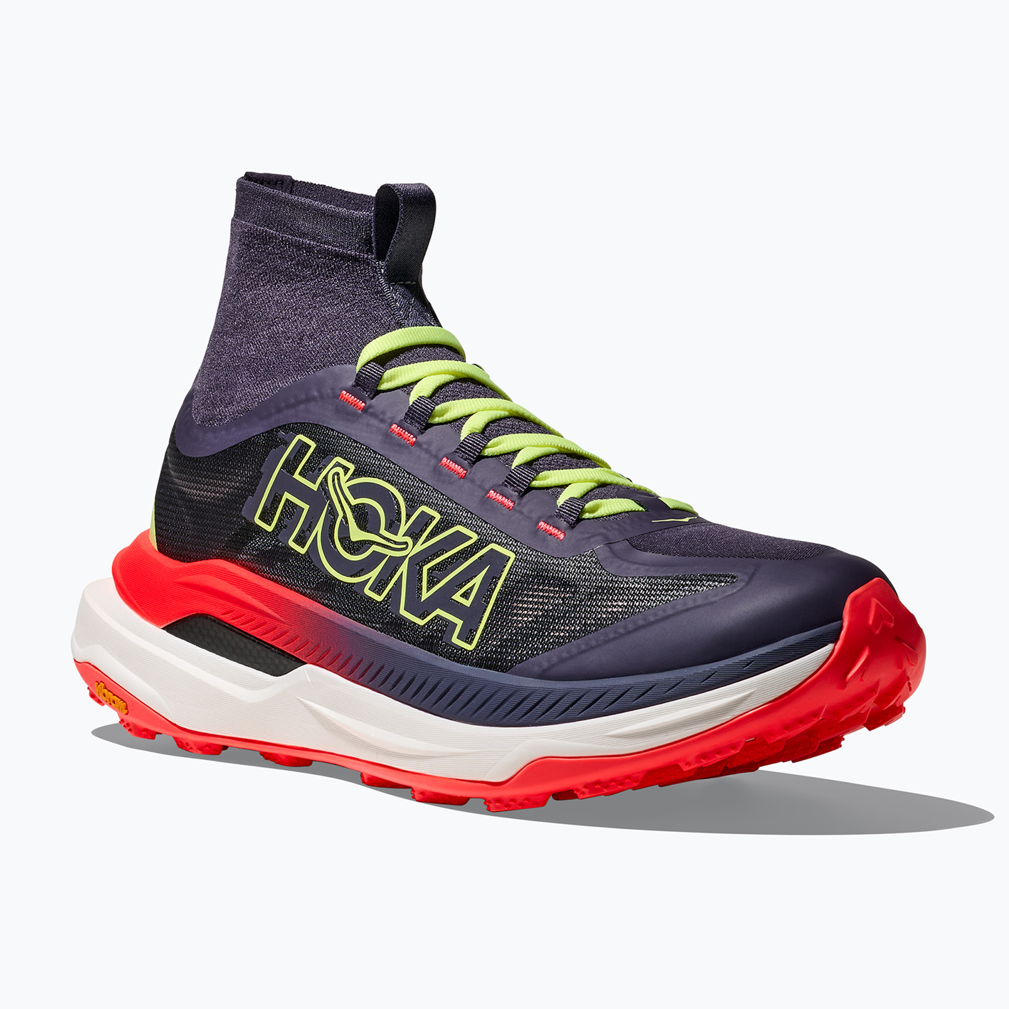 Buty do biegania damskie HOKA Tecton X 3 squid ink/neon lame