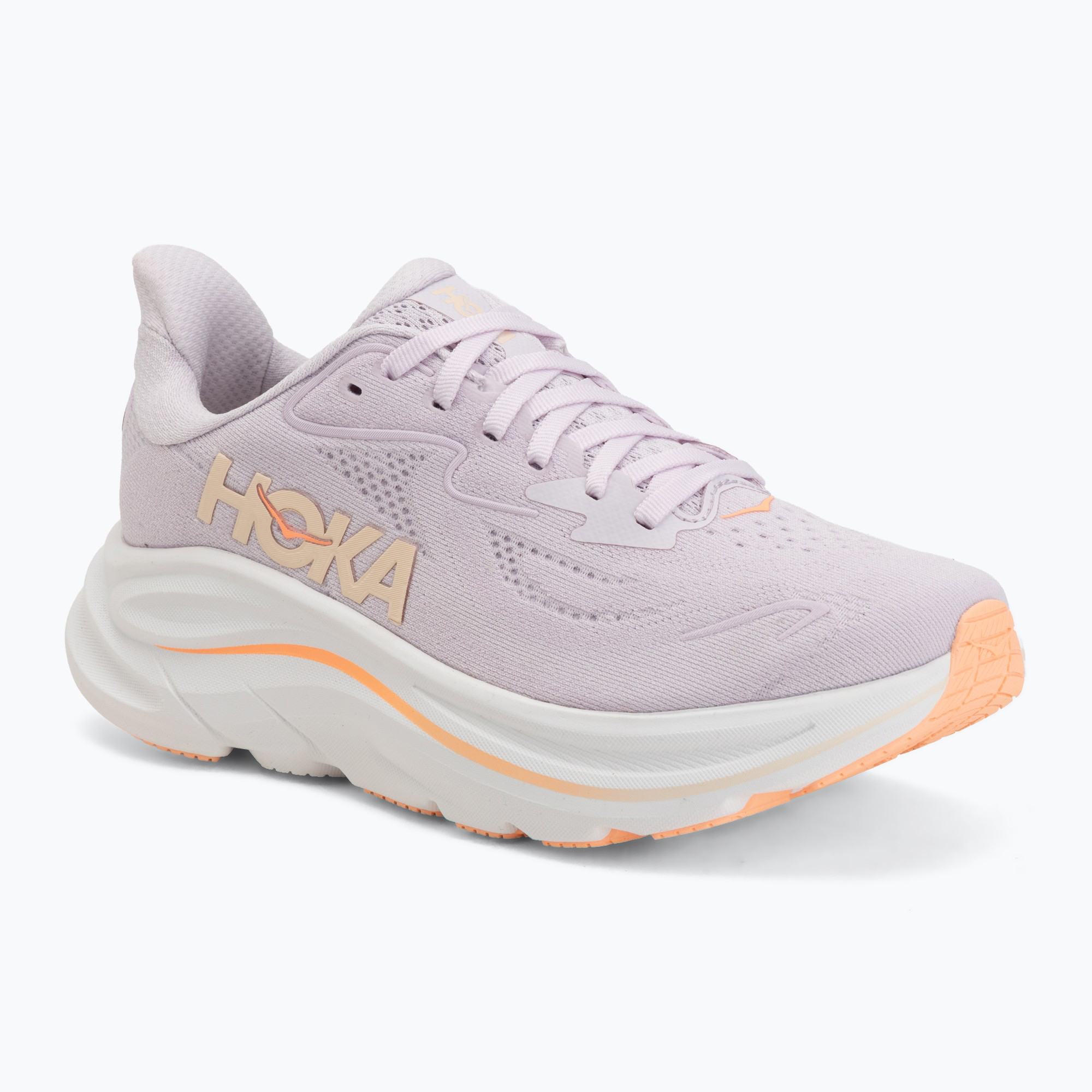 Buty do biegania damskie HOKA Clifton 10 lilac cream/tangerine glow