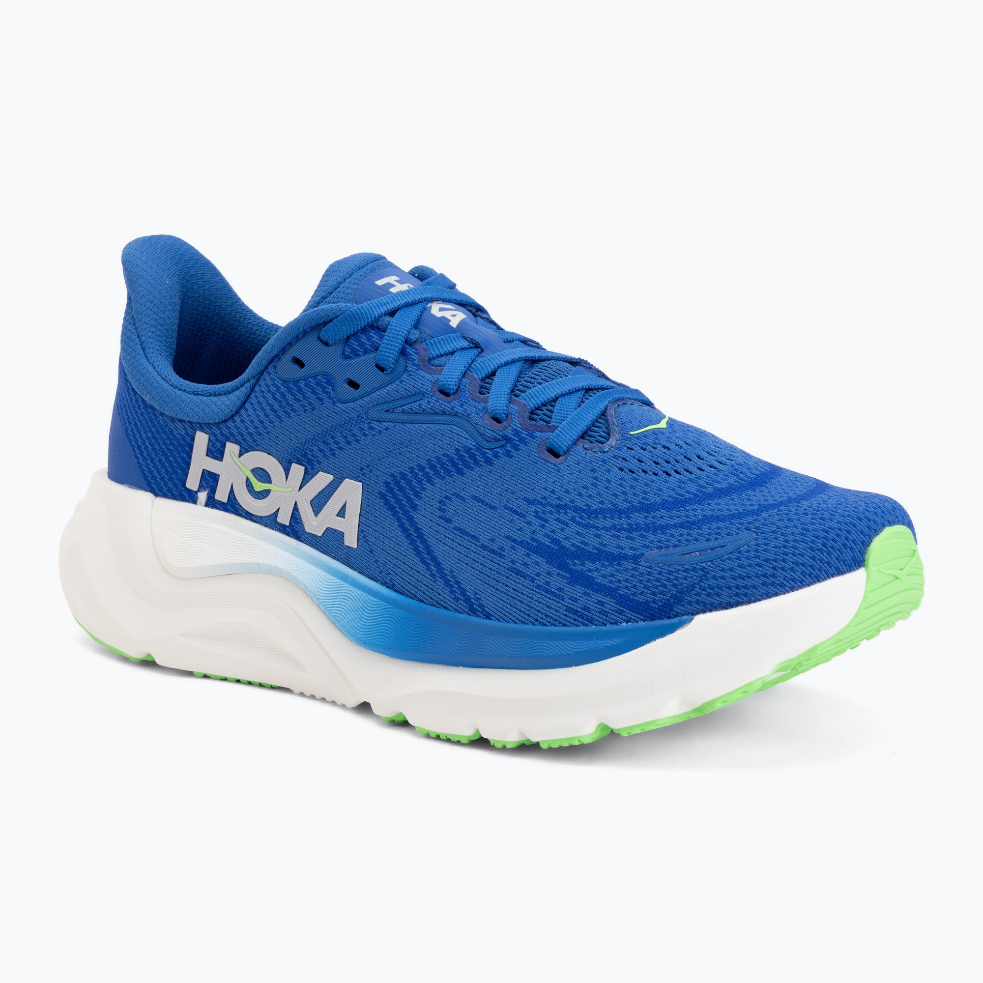 Buty do biegania męskie HOKA Arahi 8 cobalt blue/neon green