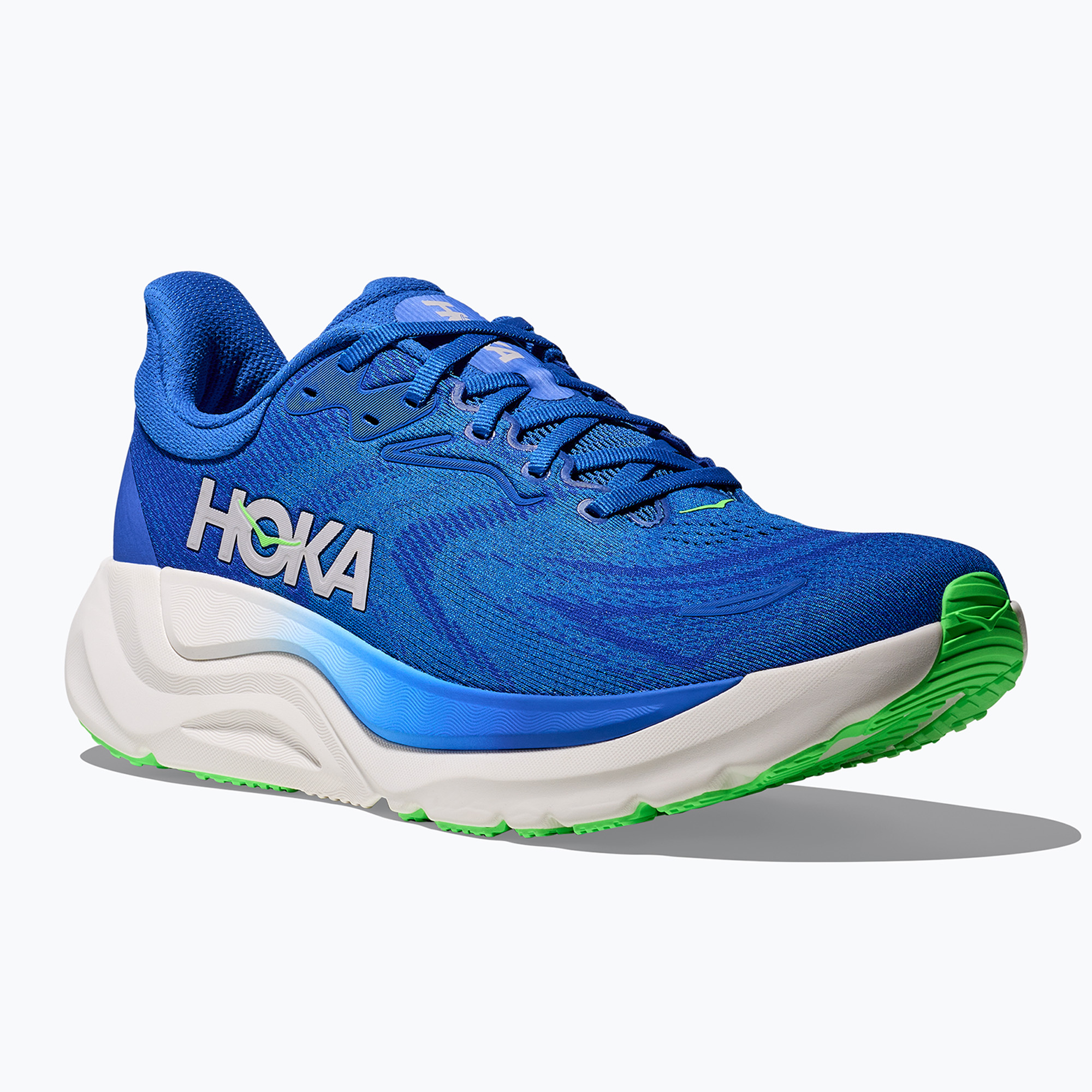 Buty do biegania męskie HOKA Arahi 8 cobalt blue/neon green 