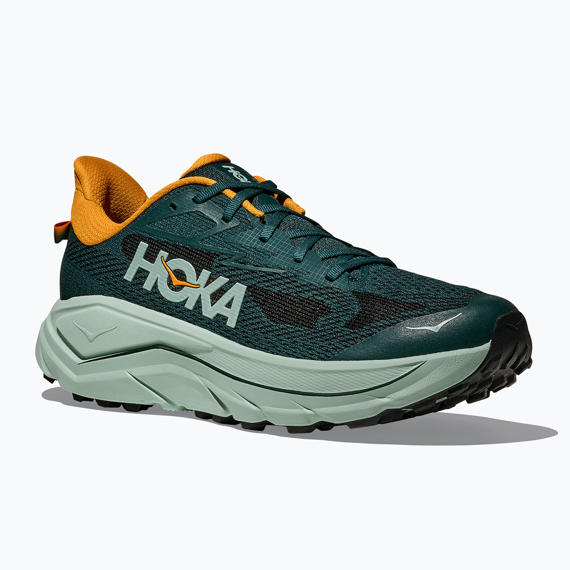 Buty do biegania męskie HOKA Challenger 8 bay leaf/sage 
