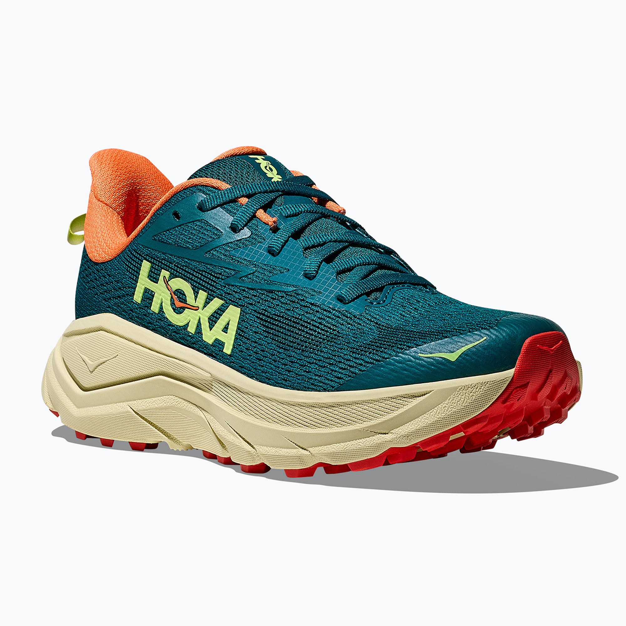 Buty do biegania damskie HOKA Challenger 8 tidal wave/pampas grass 