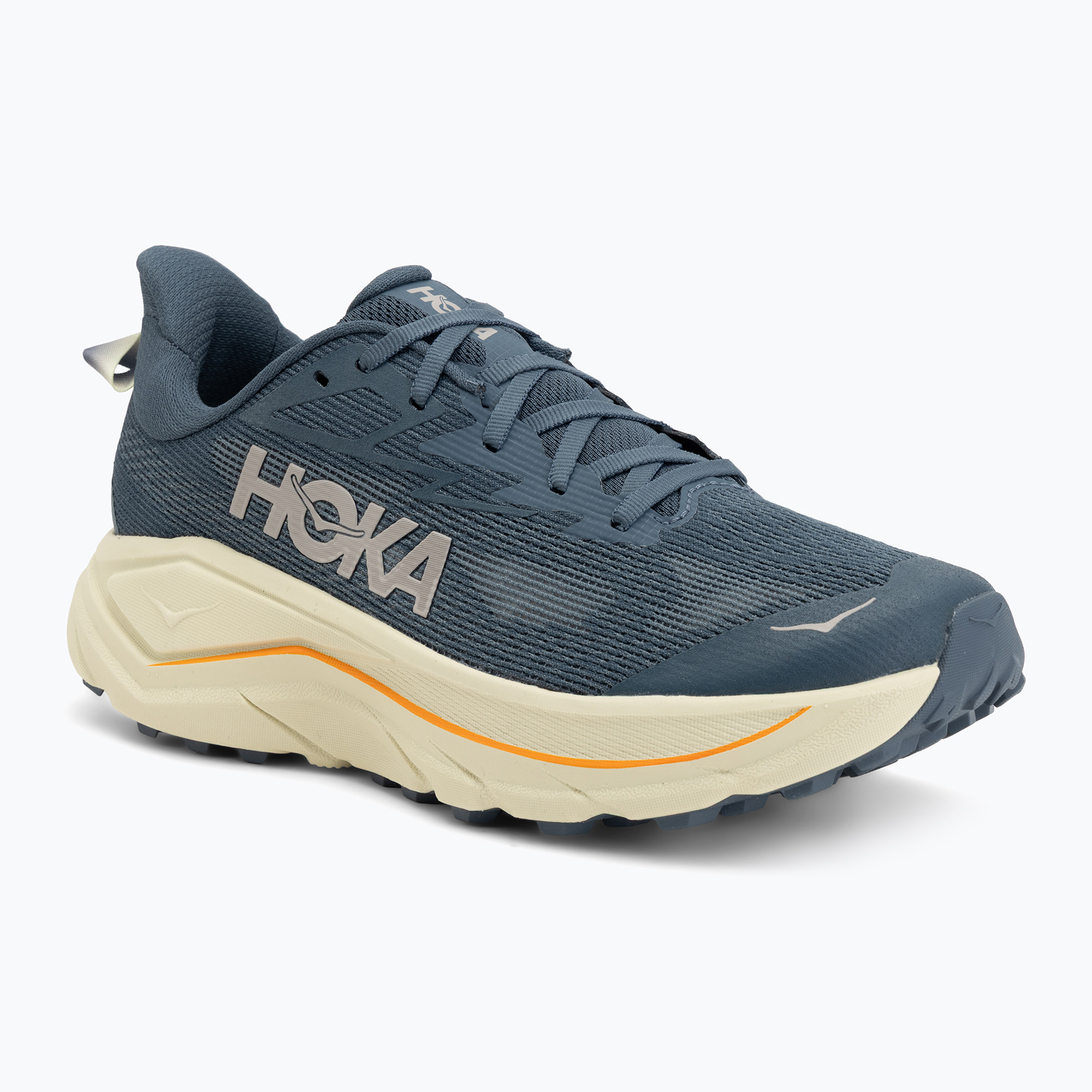 Buty do biegania męskie HOKA Challenger 8 Wide faded navy/pampas grass 