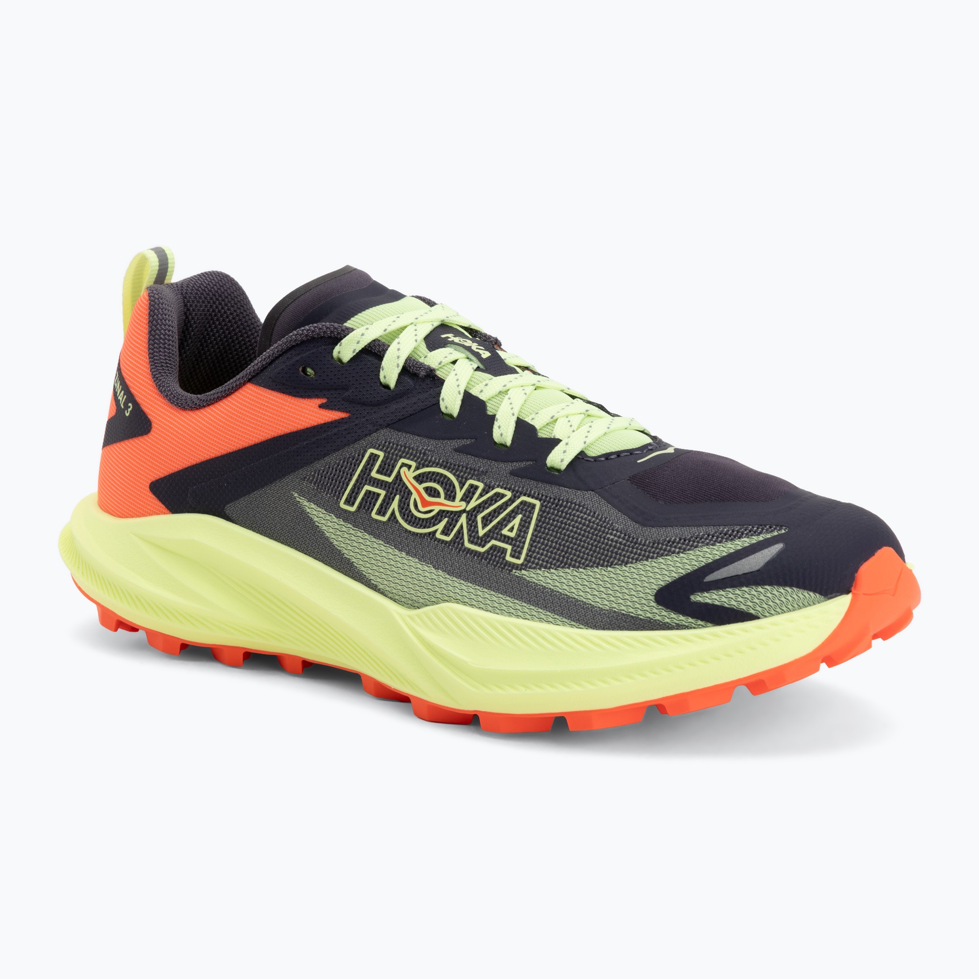 Buty do biegania damskie HOKA Zinal 3 squid ink/neon yuzu 