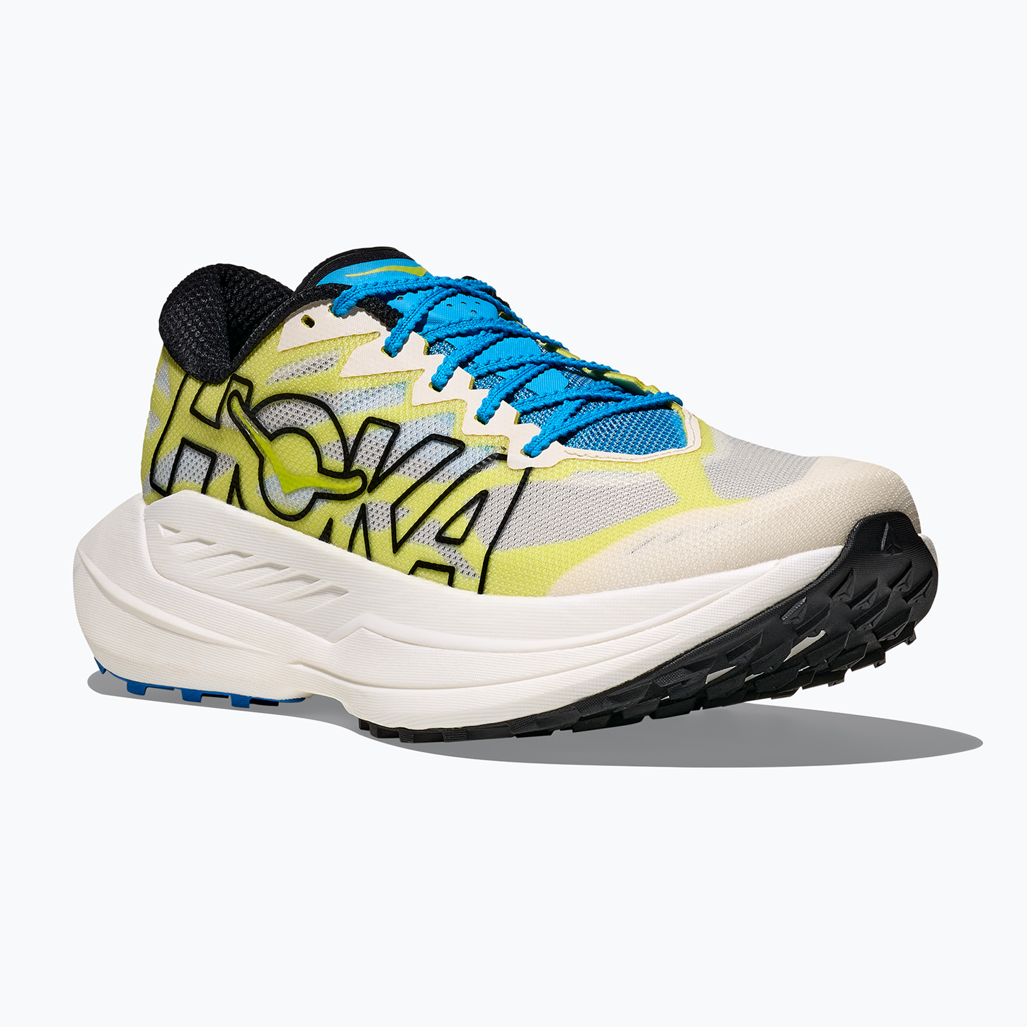 Buty do biegania męskie HOKA Rocket X Trail skyward blue/alabaster 