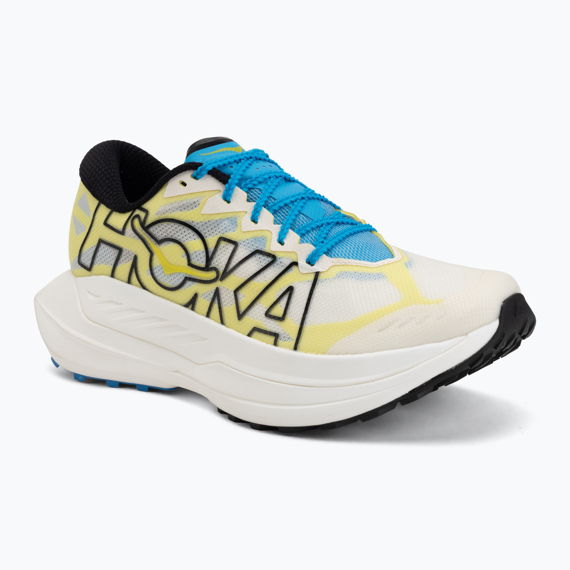 Buty do biegania męskie HOKA Rocket X Trail skyward blue/alabaster 