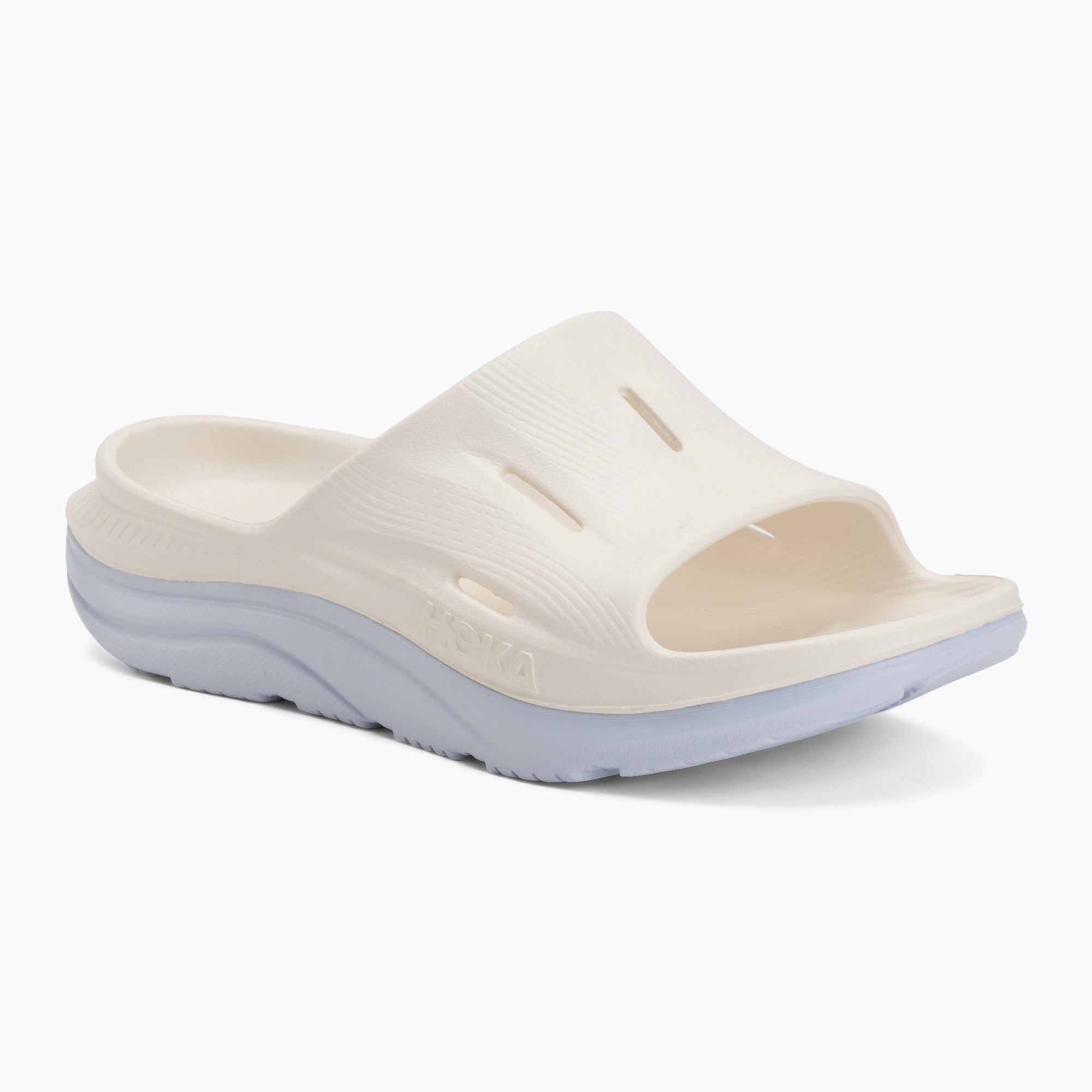 Чехли HOKA Ora Recovery Slide 3 alabaster/ambient blue
