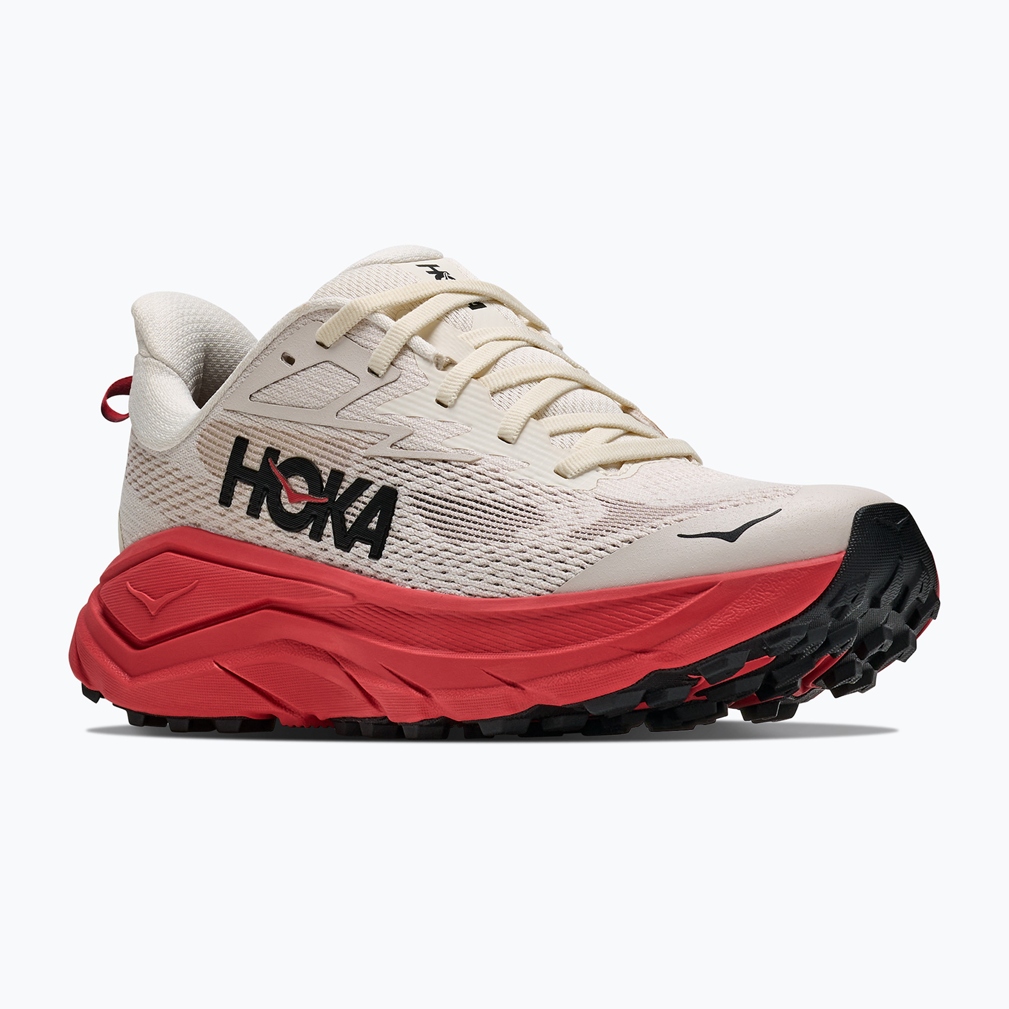 Дамски обувки за бягане HOKA Challenger 8 alabaster/burnt red