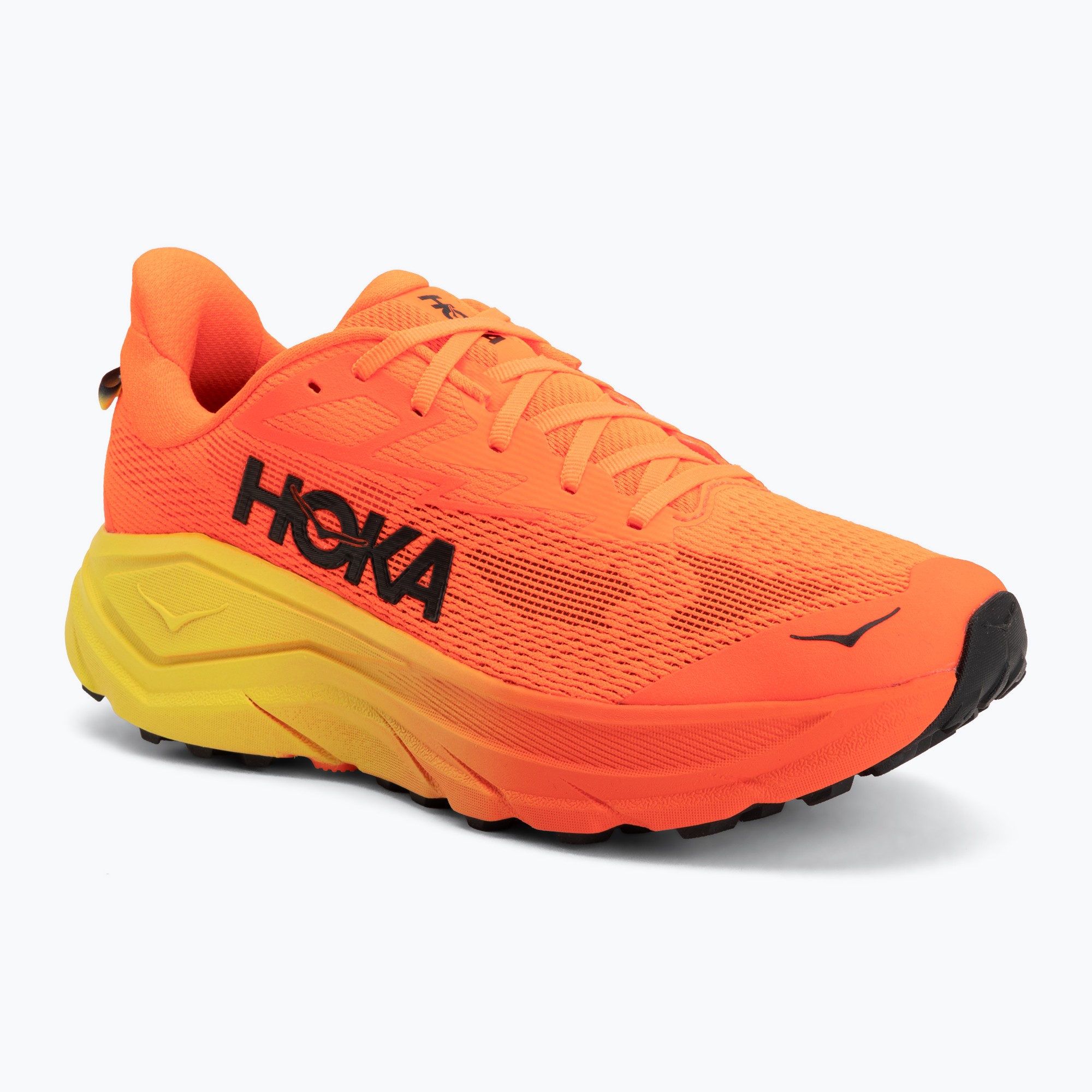Мъжки обувки за бягане  HOKA Challenger 8 Wide neon tangerine/hoka citrus
