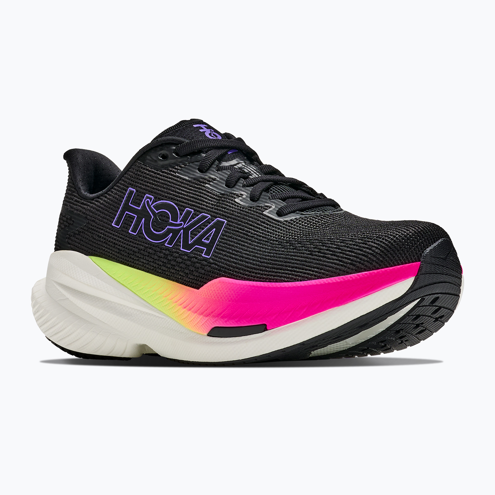Дамски обувки за бягане HOKA Mach X 3 black/neon nebula