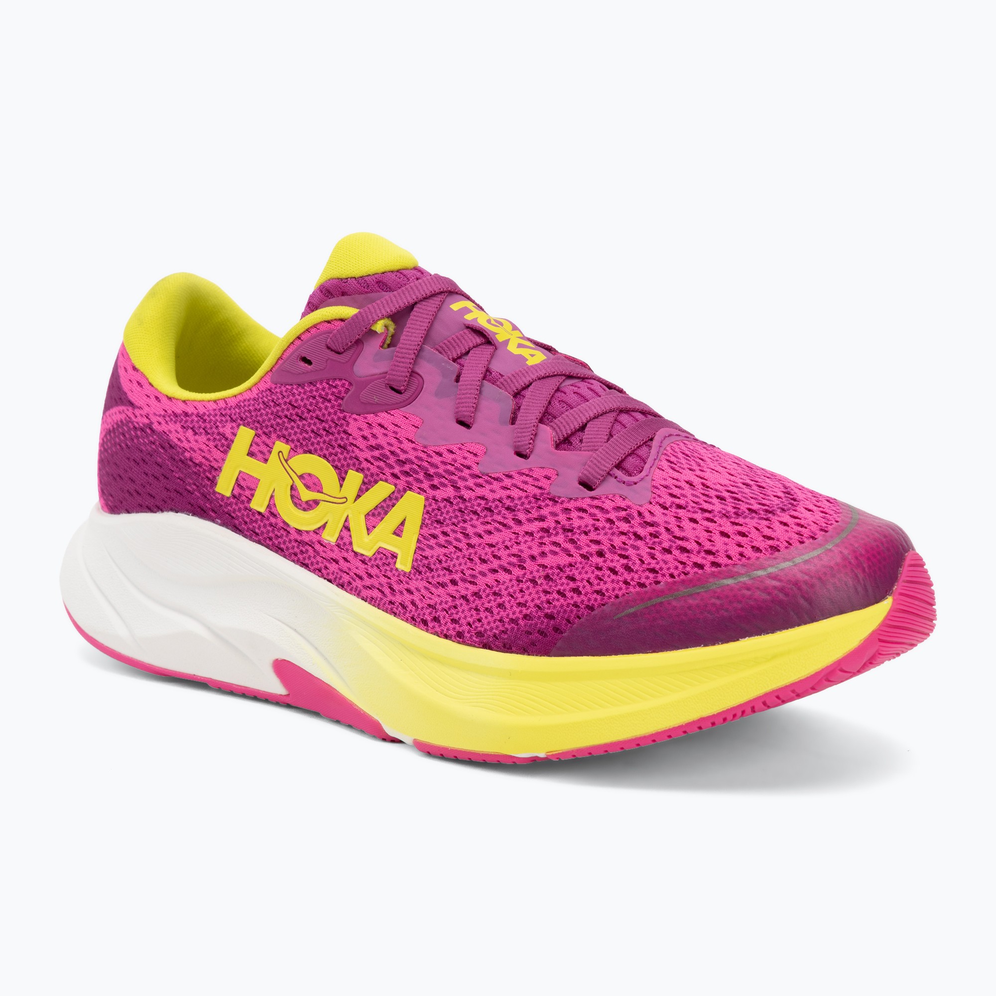 Детски обувки за бягане HOKA Rincon 4 fuchsia/fuchsia