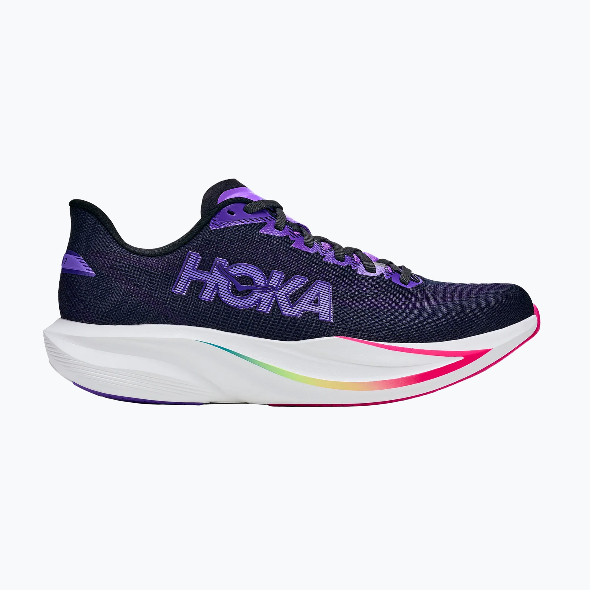 Buty do biegania męskie HOKA Mach 7 carbon black/cosmic purple | WYSYŁKA W 24H | 30 DNI NA ZWROT
