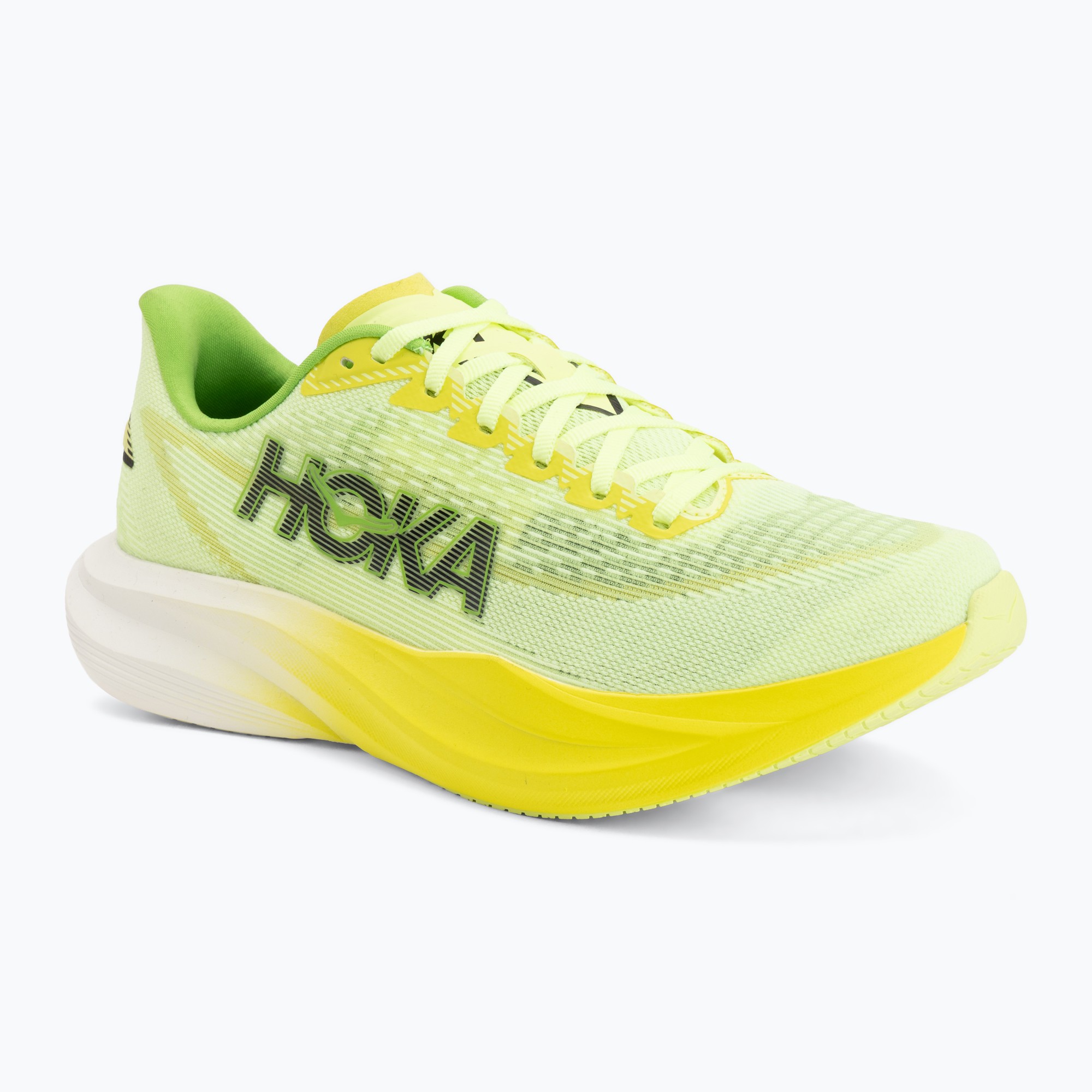 Мъжки обувки за бягане  HOKA Mach 7 neon yuzu/hoka citrus