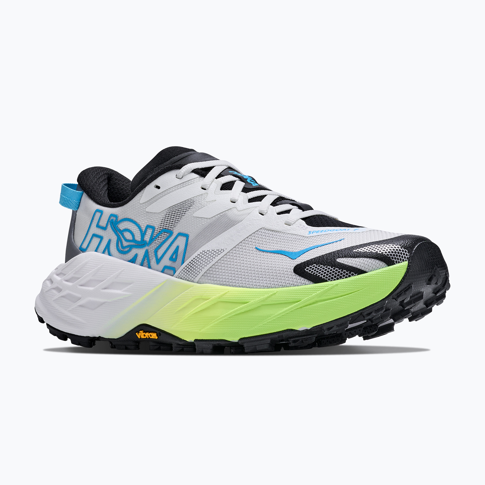 Дамски обувки за бягане HOKA Speedgoat 7 frost/neon yuzu