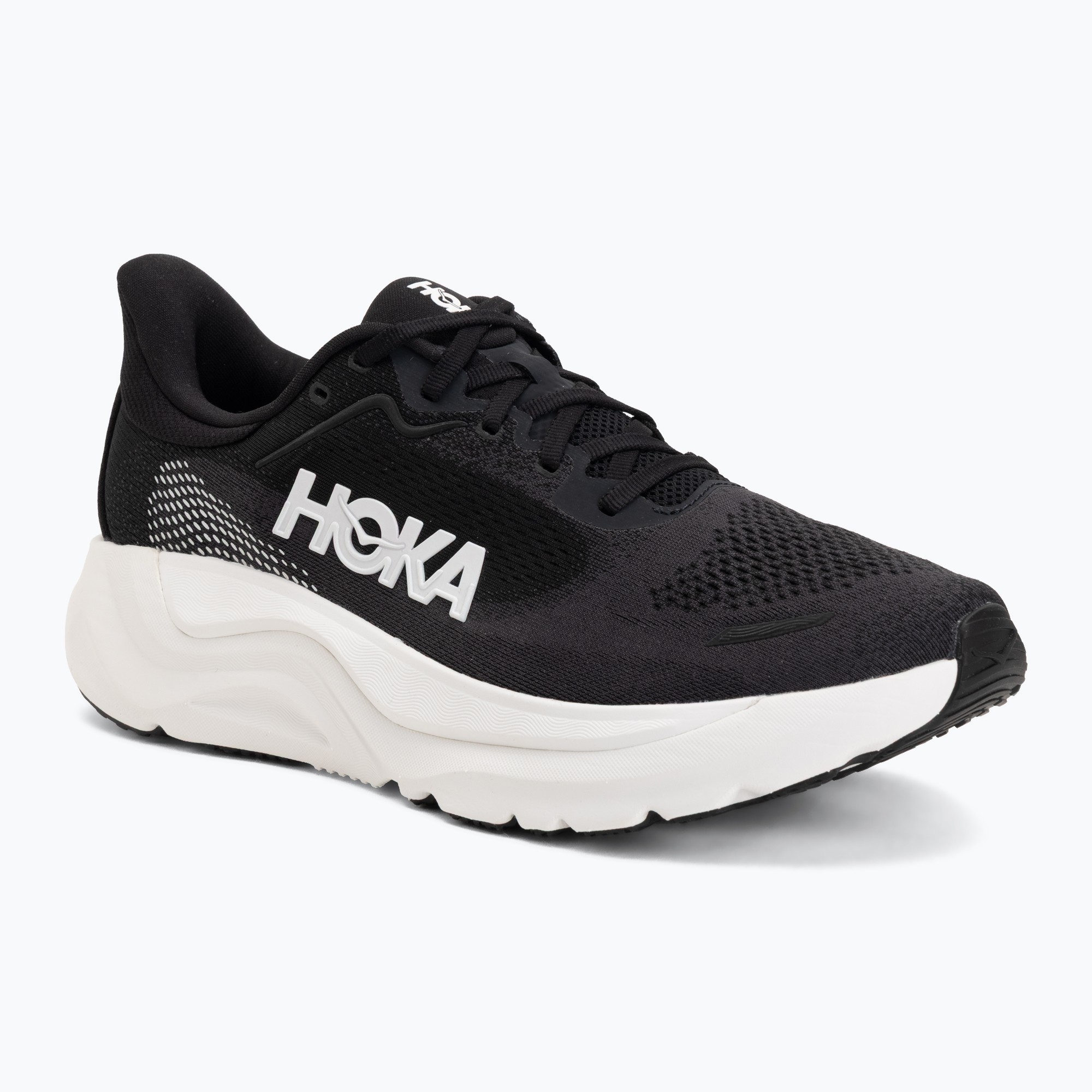 Herren-Laufschuhe HOKA Arahi 9 black/white
