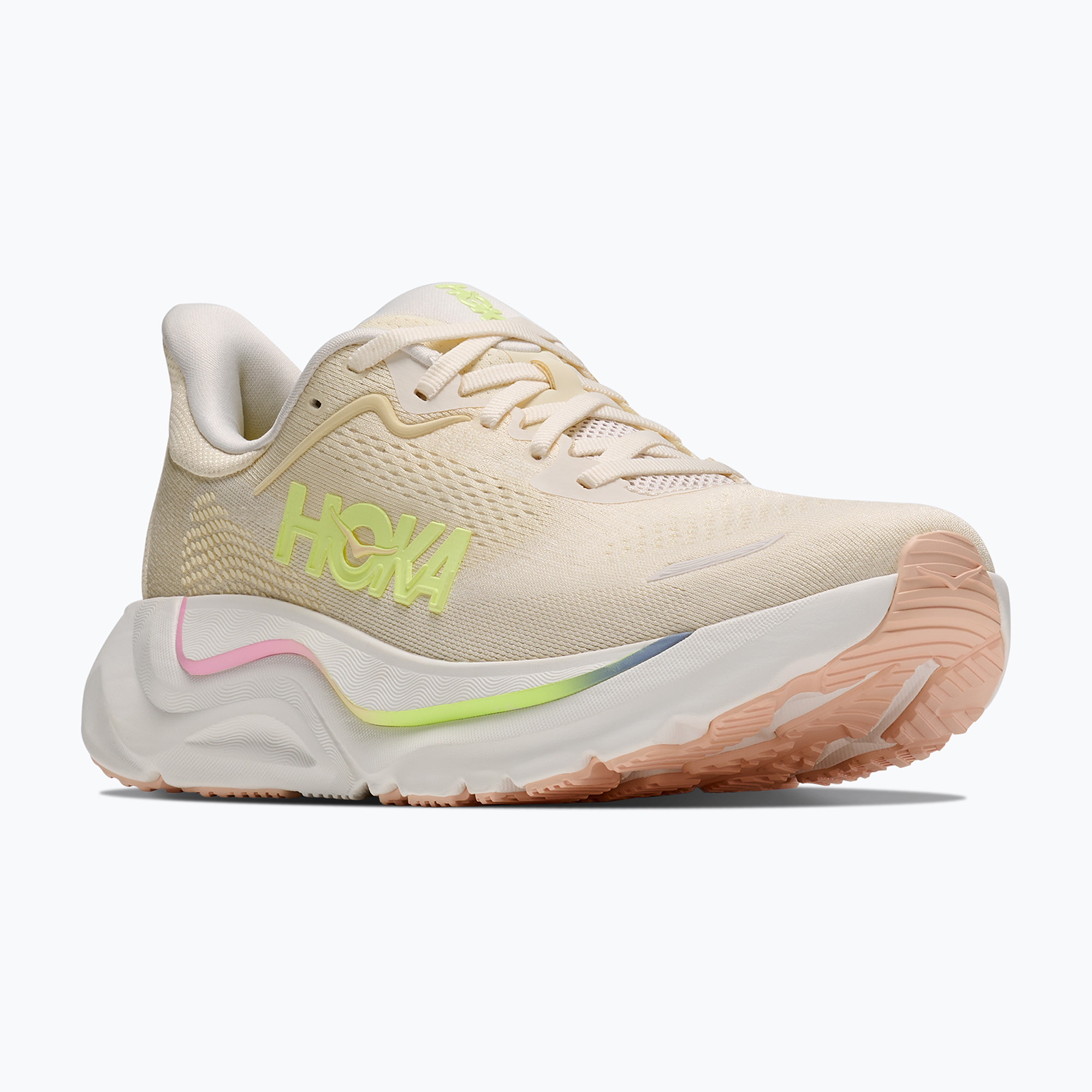 Дамски обувки за бягане HOKA Arahi 9 vintage yellow/alabaster