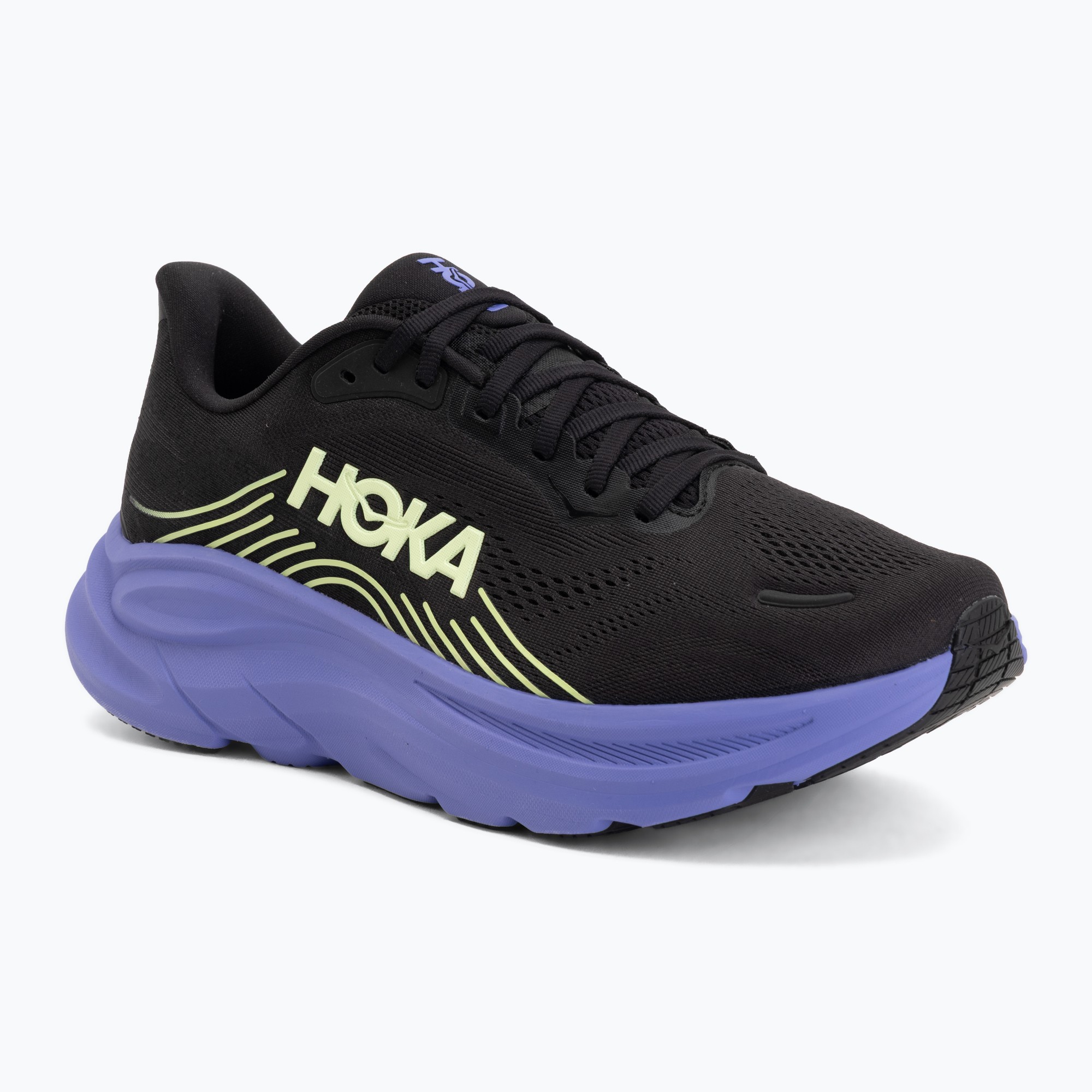 Buty do biegania męskie Hoka Clifton 11 black/neon yuzu 