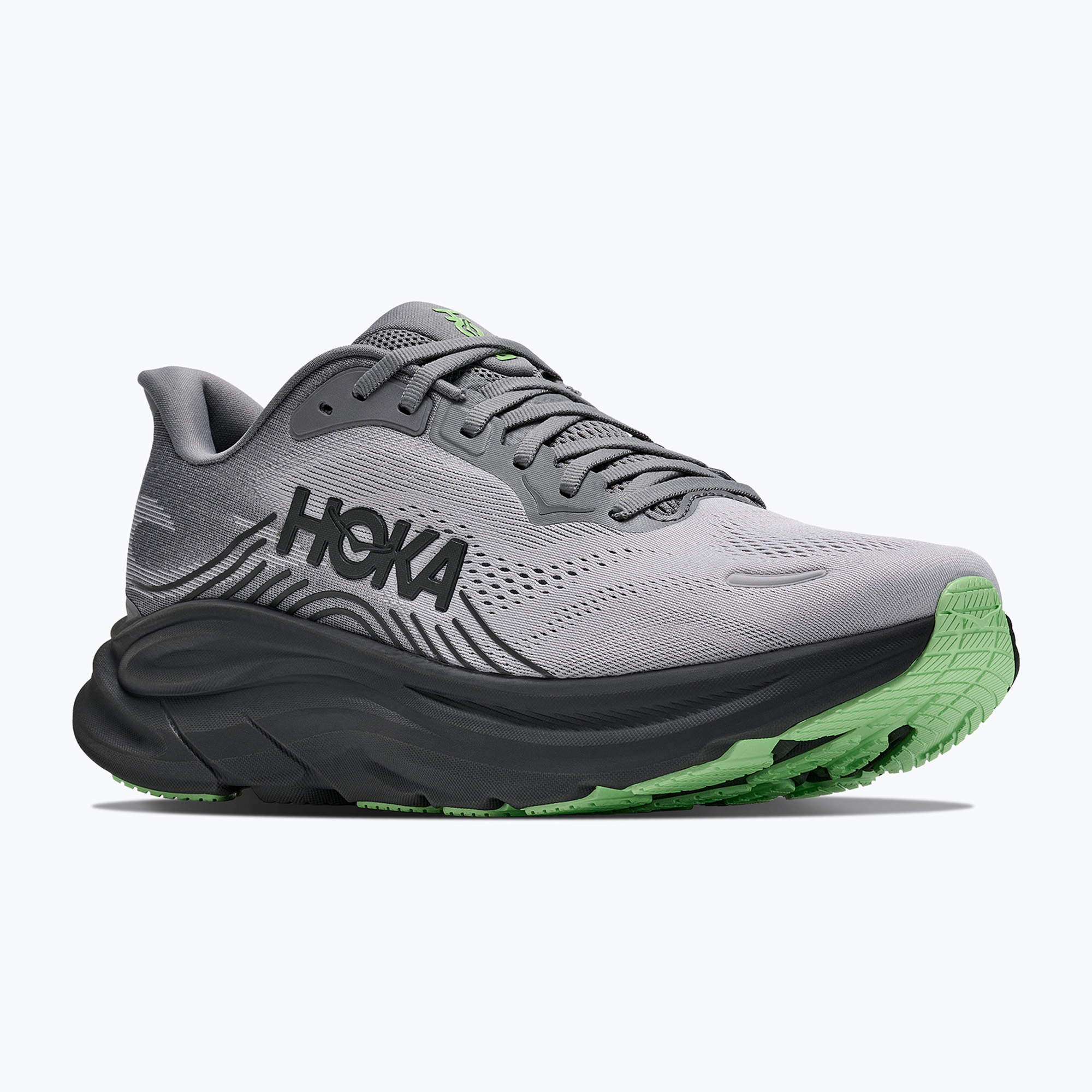 Buty do biegania męskie Hoka Clifton 11 galactic grey/stardust