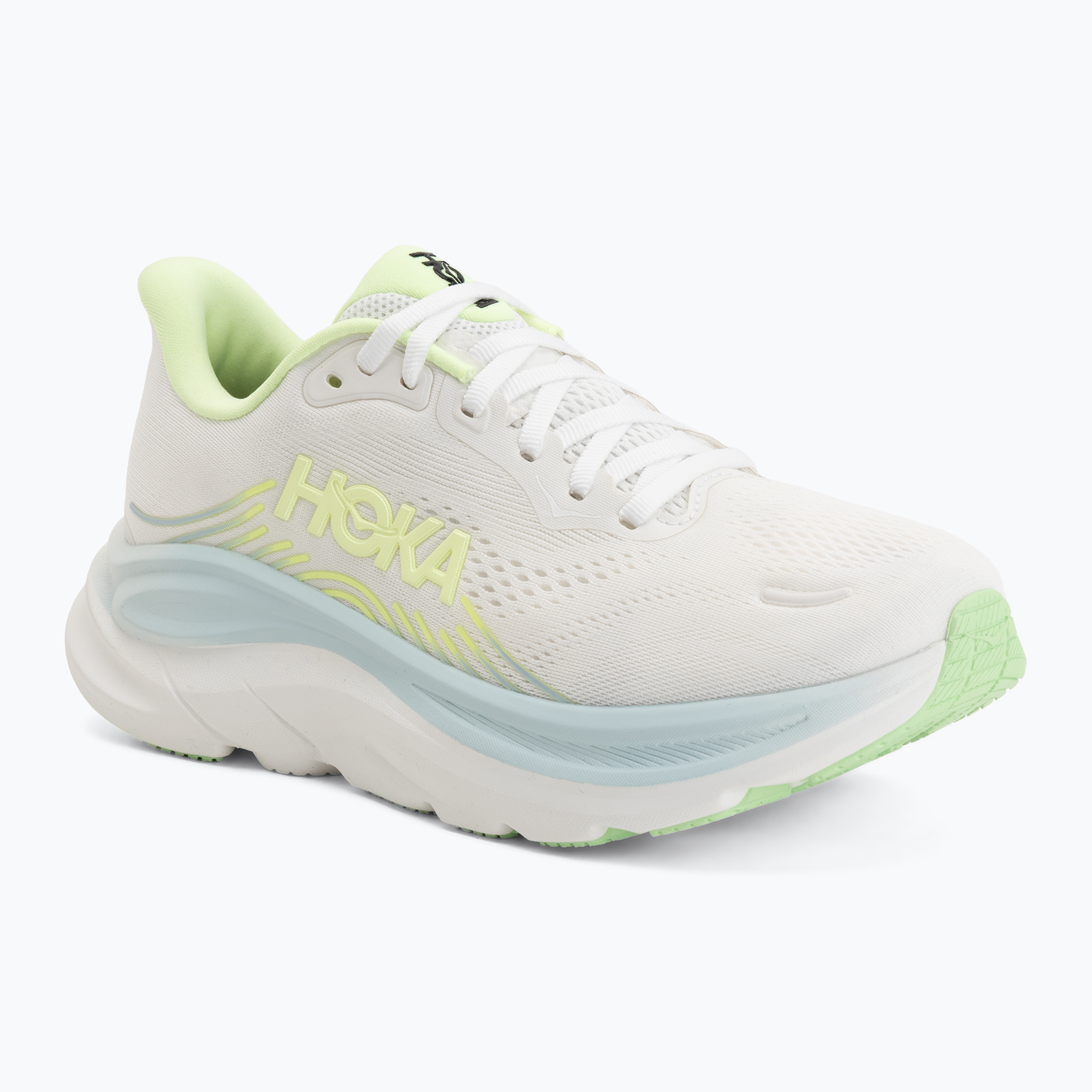 Buty do biegania damskie Hoka Clifton 11 frost/neon yuzu 