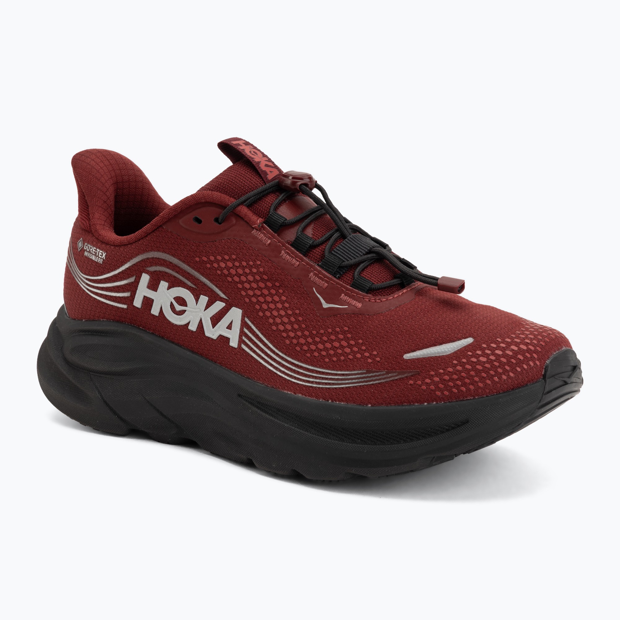 Мъжки обувки за бягане  HOKA Clifton 11 GTX varsity burgundy/carbon black