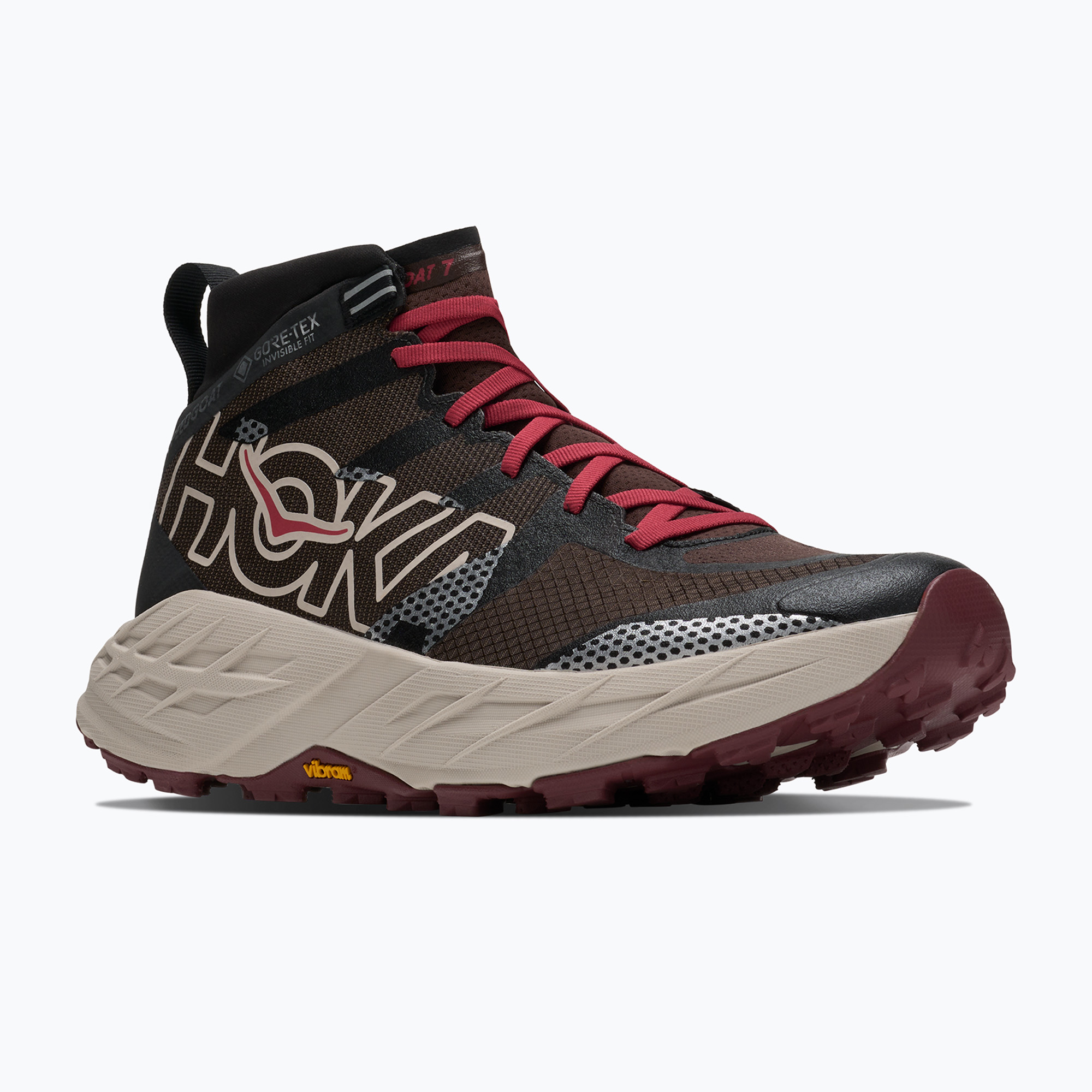Мъжки обувки за бягане  HOKA Speedgoat 7 Hike GTX spiced chocolate/river rock grey