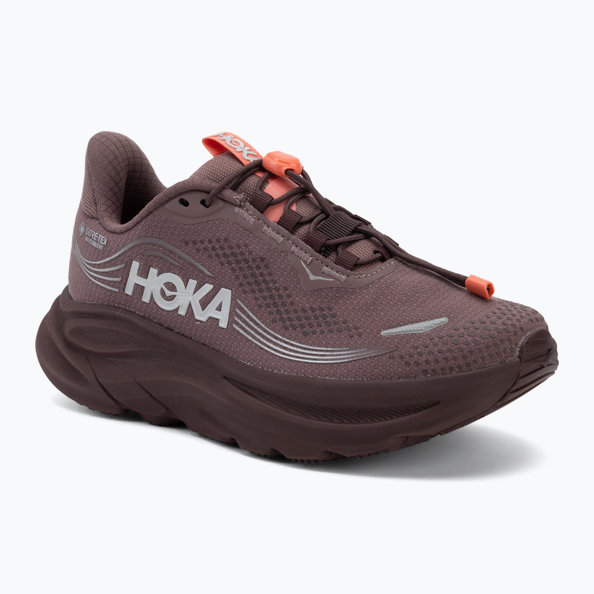 Дамски обувки за бягане HOKA Clifton 11 GTX Wide smoky quartz/deep mauve